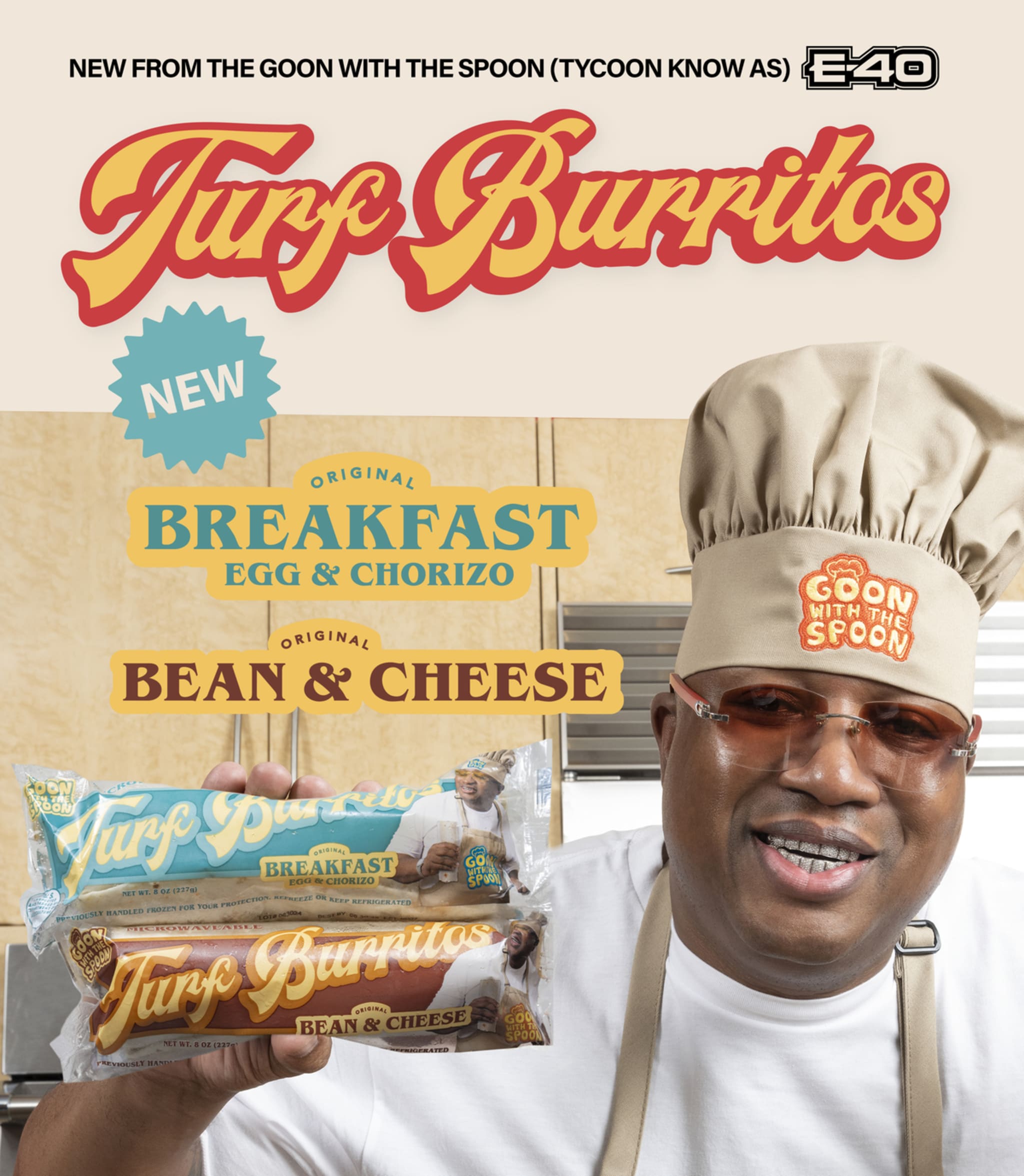 E40 Announces Two 'Goon With the Spoon' Burritos