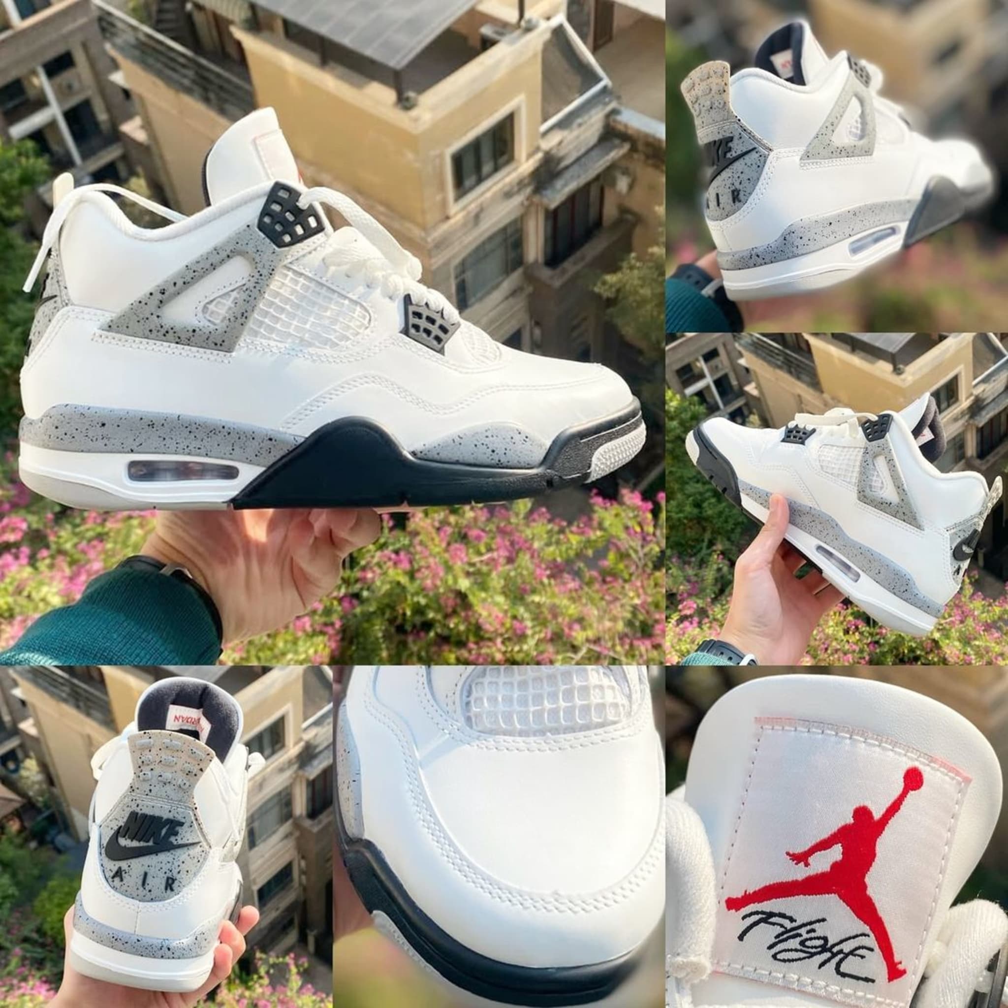 Air Jordan 4 'White Cement' 2025