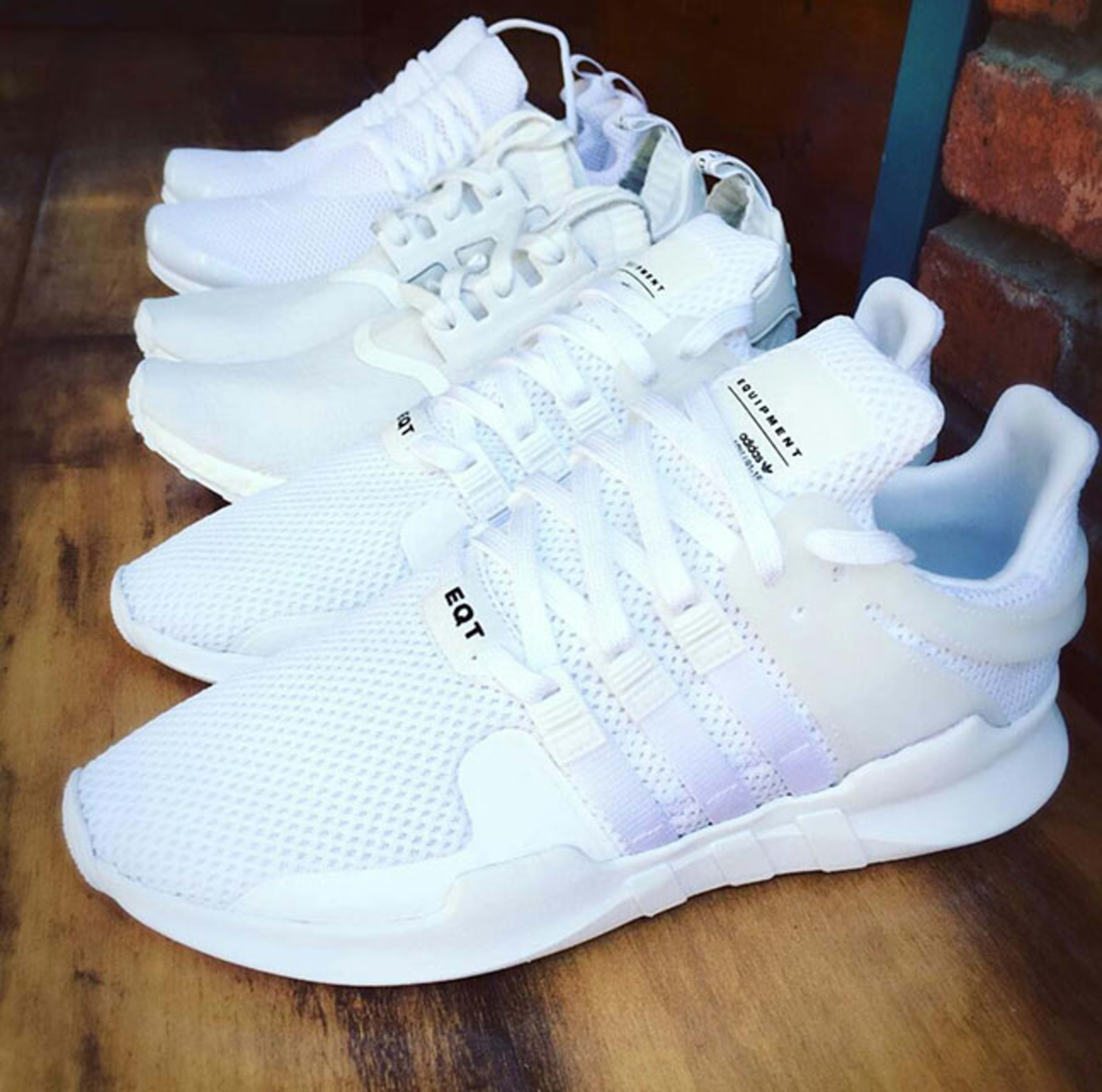 The adidas EQT 9116 ‘Triple White’ Is a Must Cop