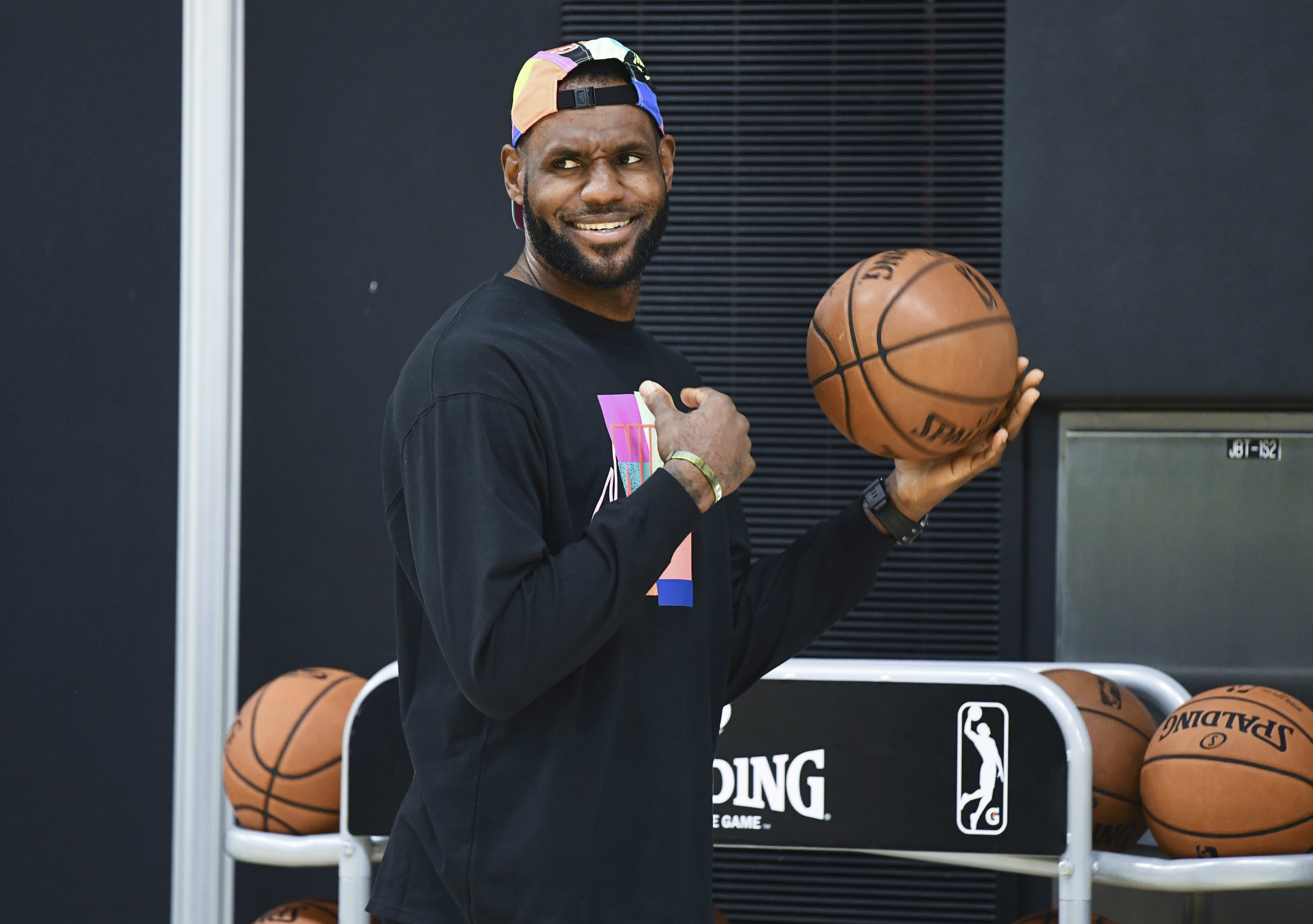 LeBron James Vogel Press Conf 2019