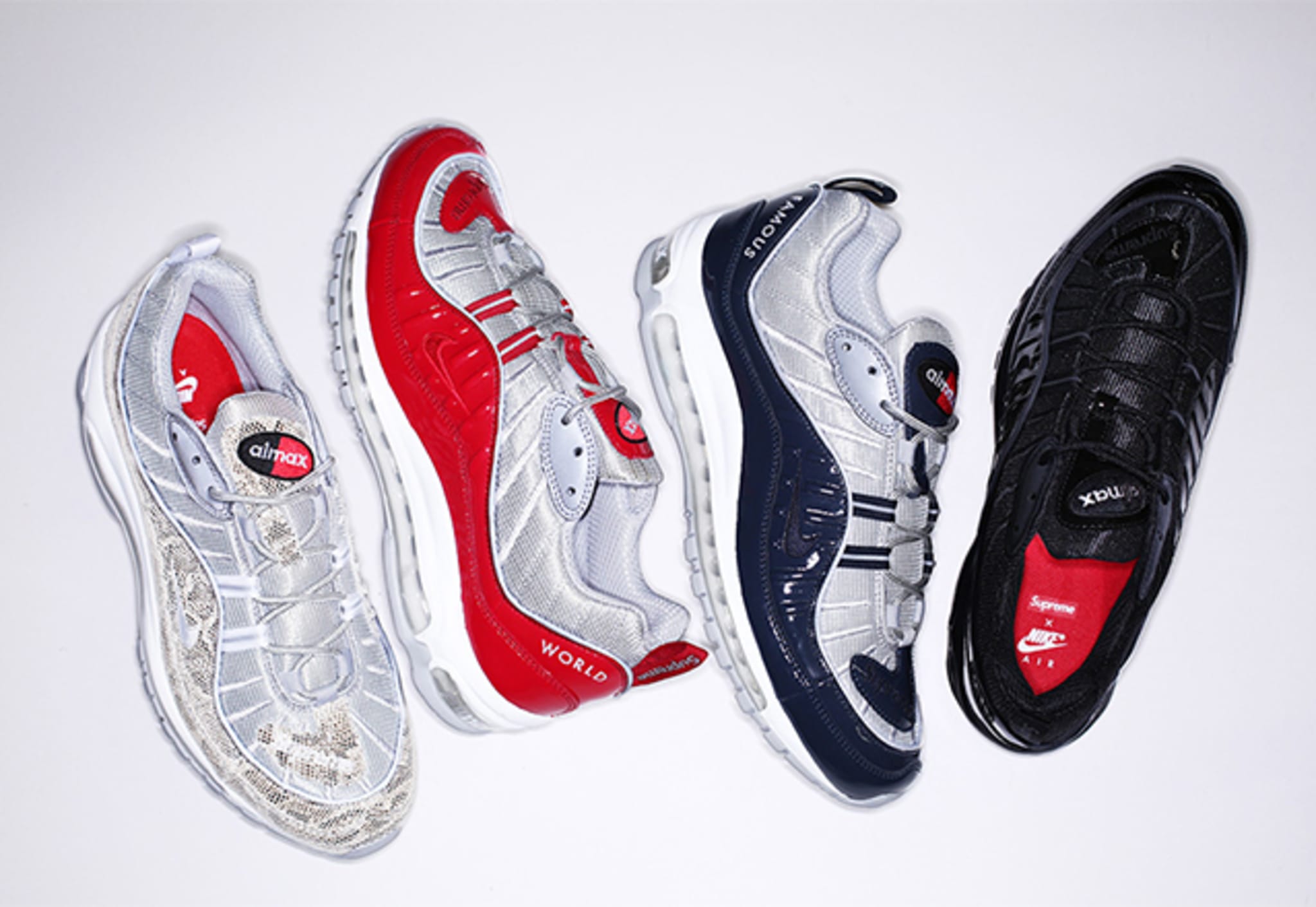 The Supreme X Nike Air Max 98 Will Not Be Dropping InStore in London