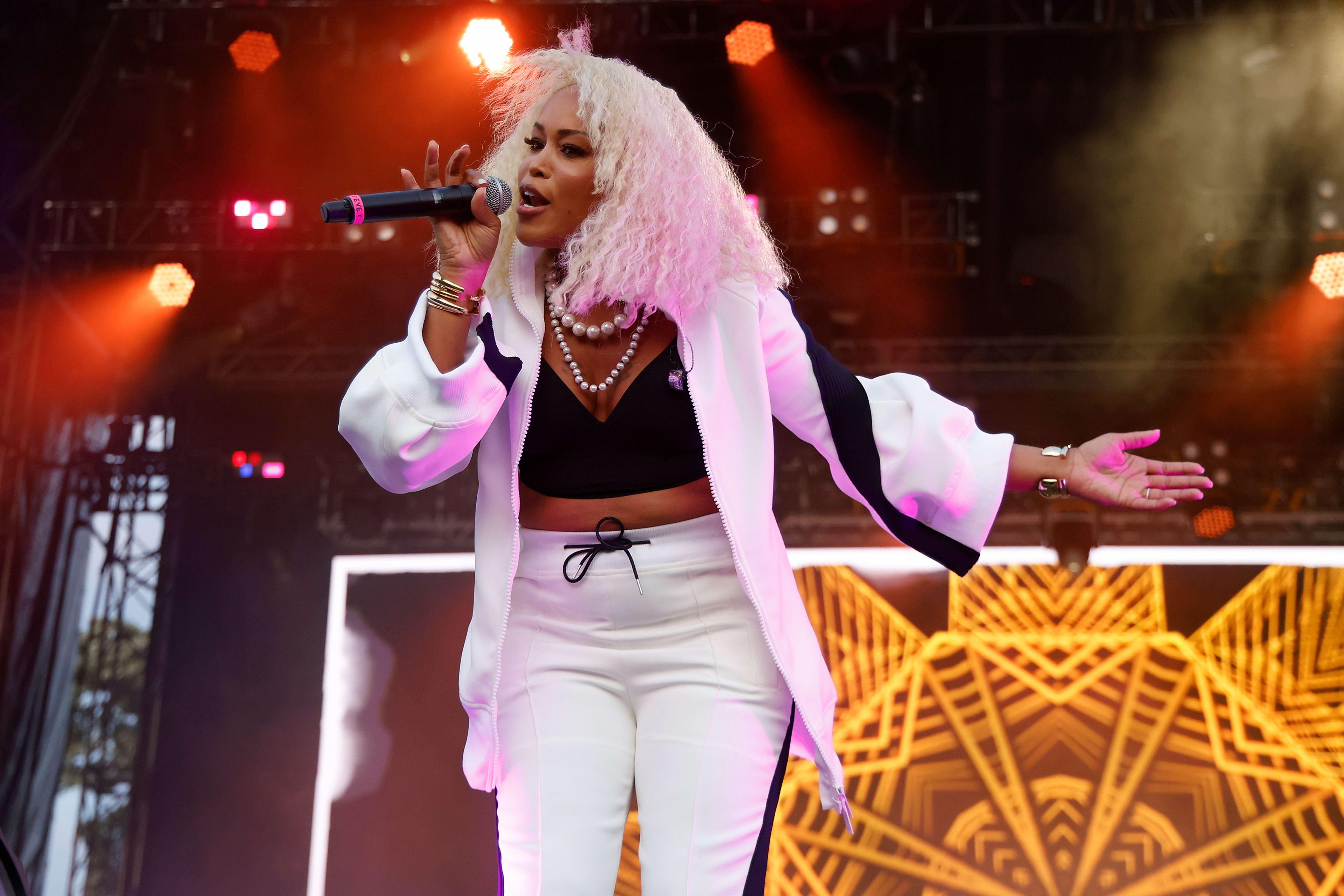 PHILADELPHIA, PENNSYLVANIA - JUNE 04: Eve performs during the 2023 The Roots Picnic at The Mann on June 04, 2023 in Philadelphia, Pennsylvania.