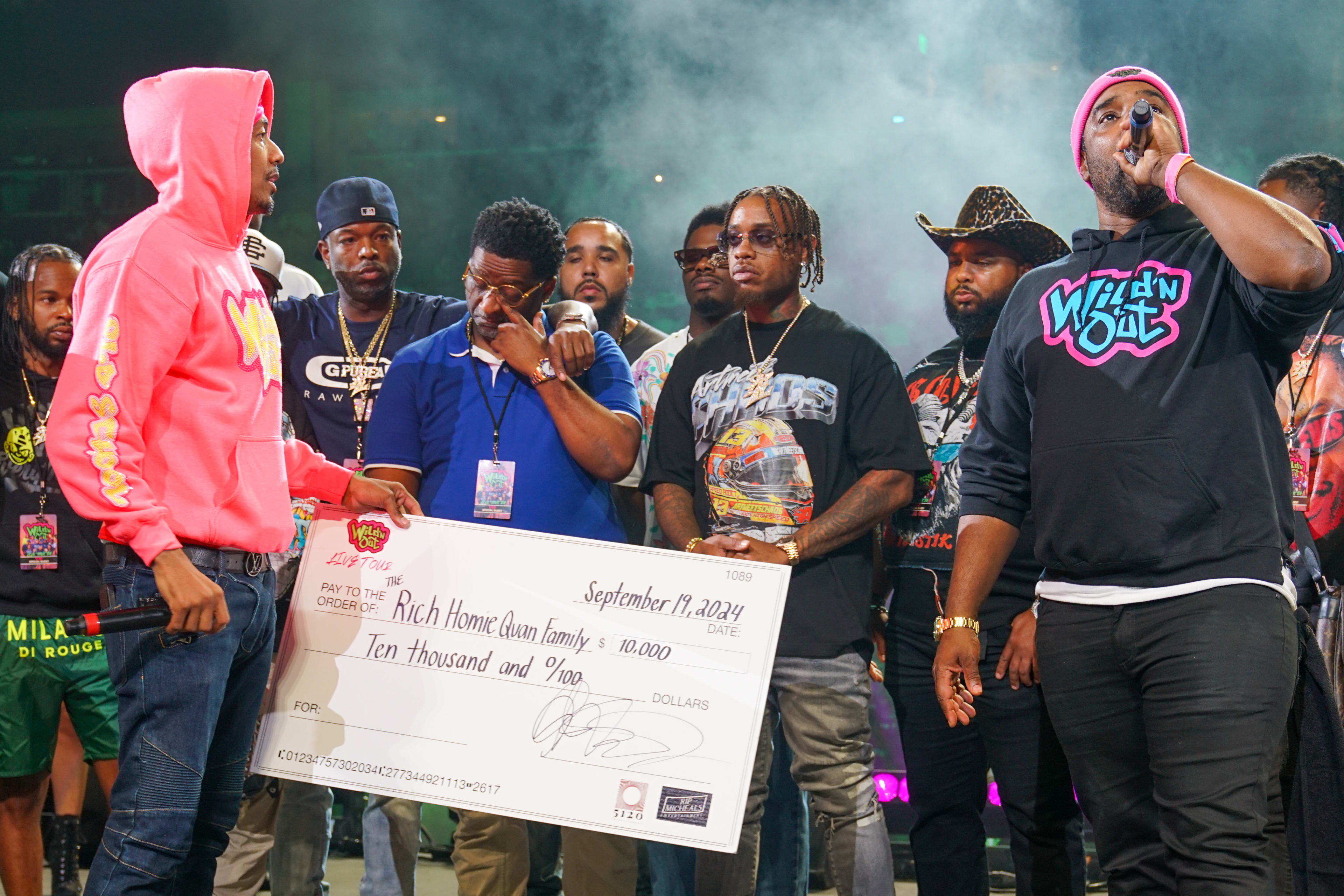 Nick Cannon at an event.