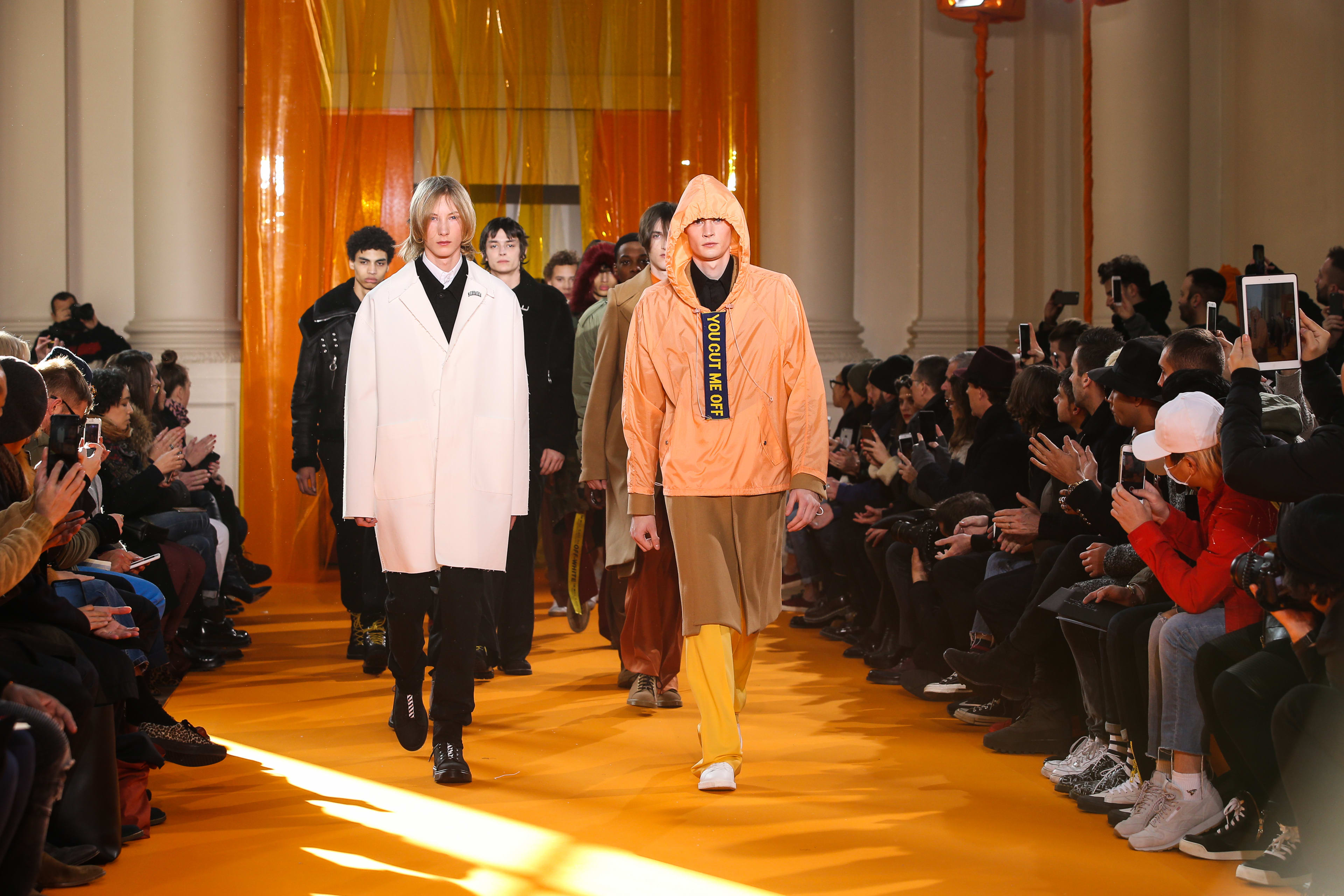 Off-White's first men's fashion show