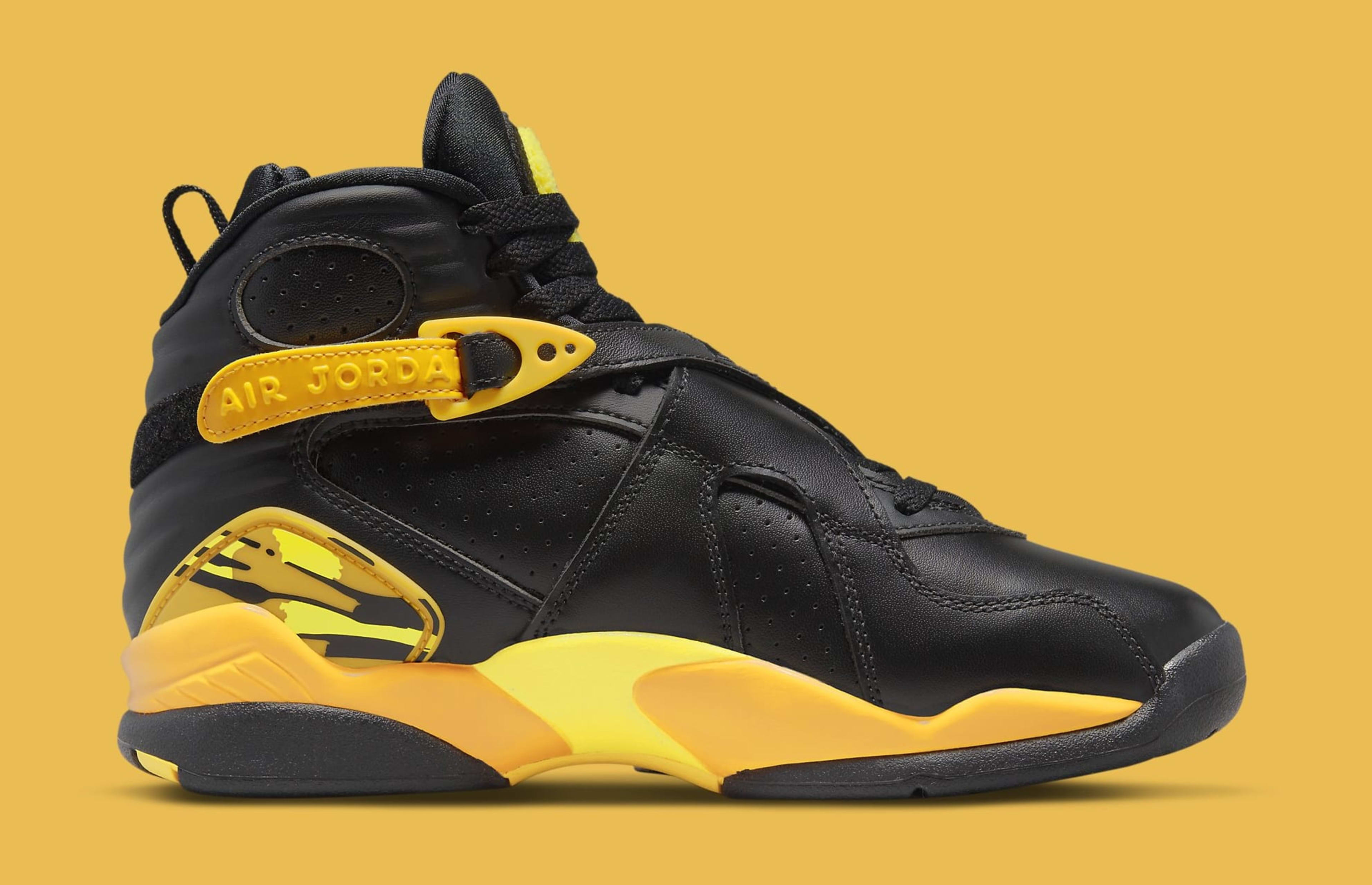 Air Jordan 8 Retro Women's 'Taxi/Opti-Yellow' CI1236 007 Medial