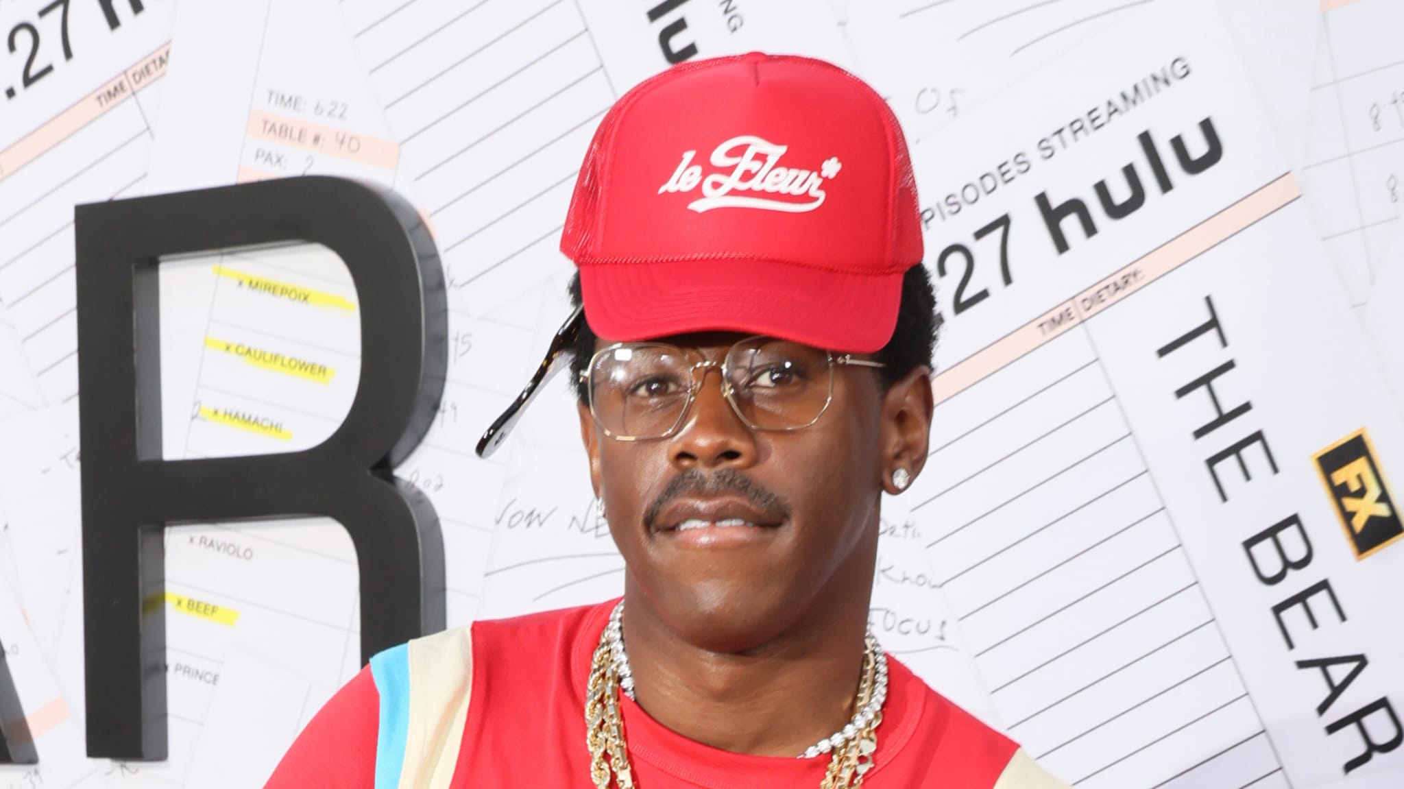 Tyler, the Creator attending an event.