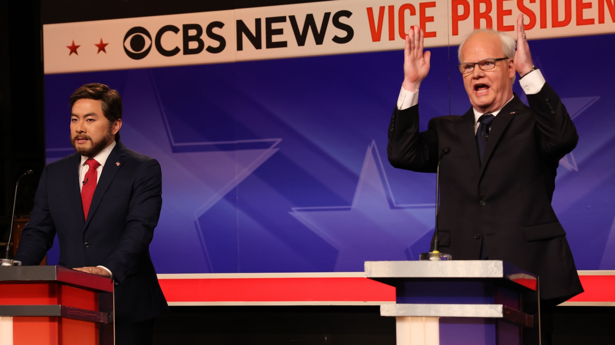 'SNL' Spoofs Vice Presidential Debate in Cold Open