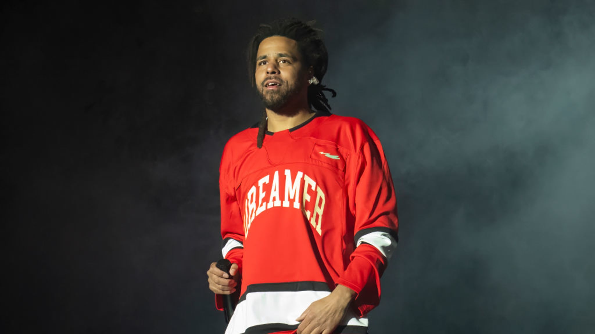 J Cole performing 