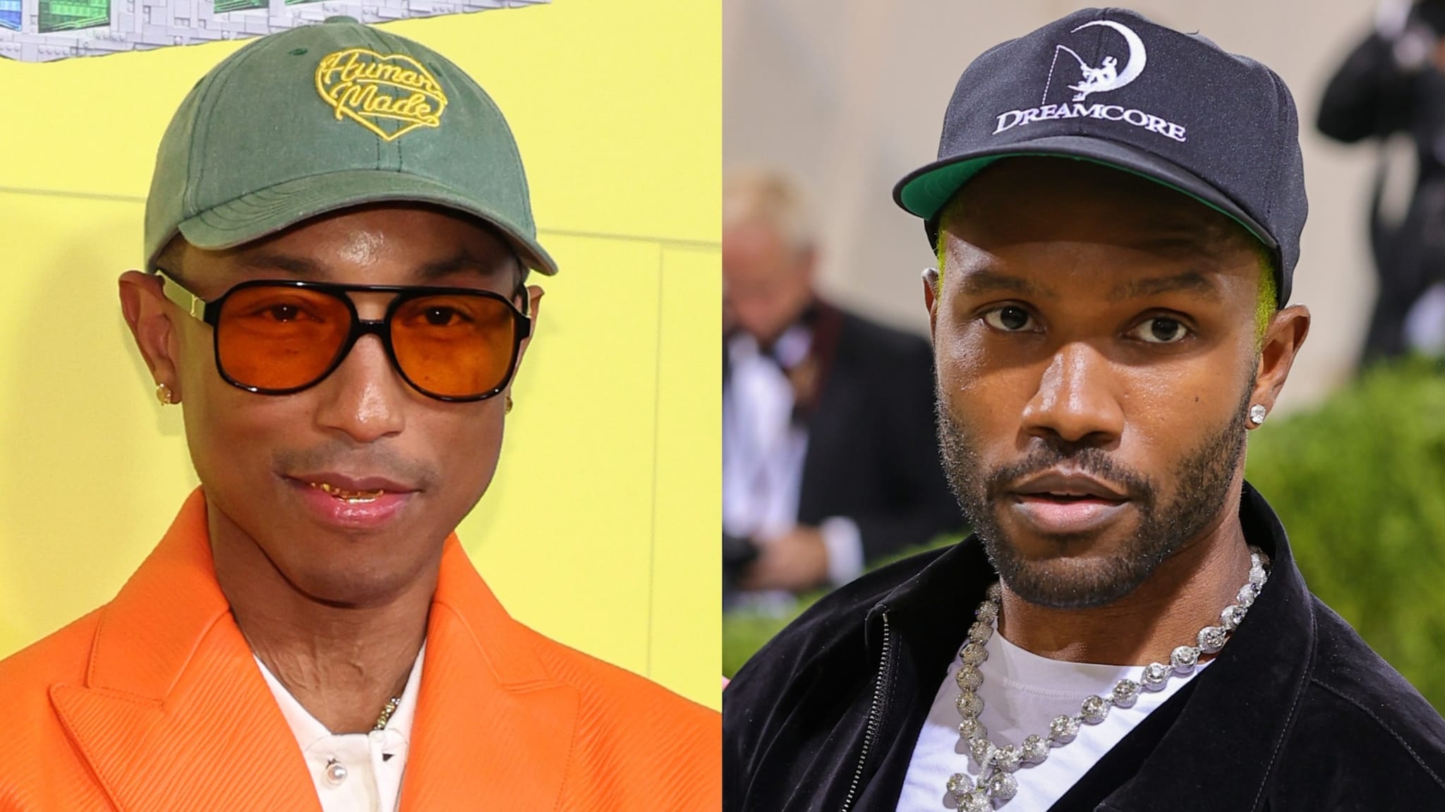 Pharrell Williams and Frank Ocean