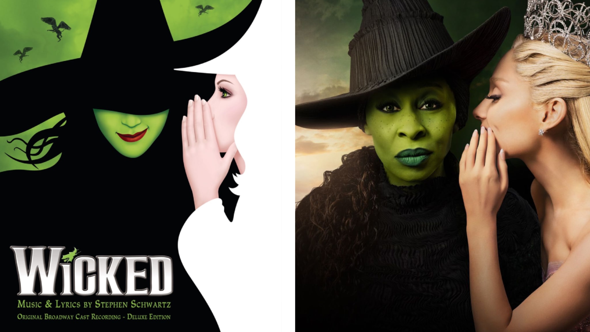 ブロードウェイミュージカルWickedのポスター