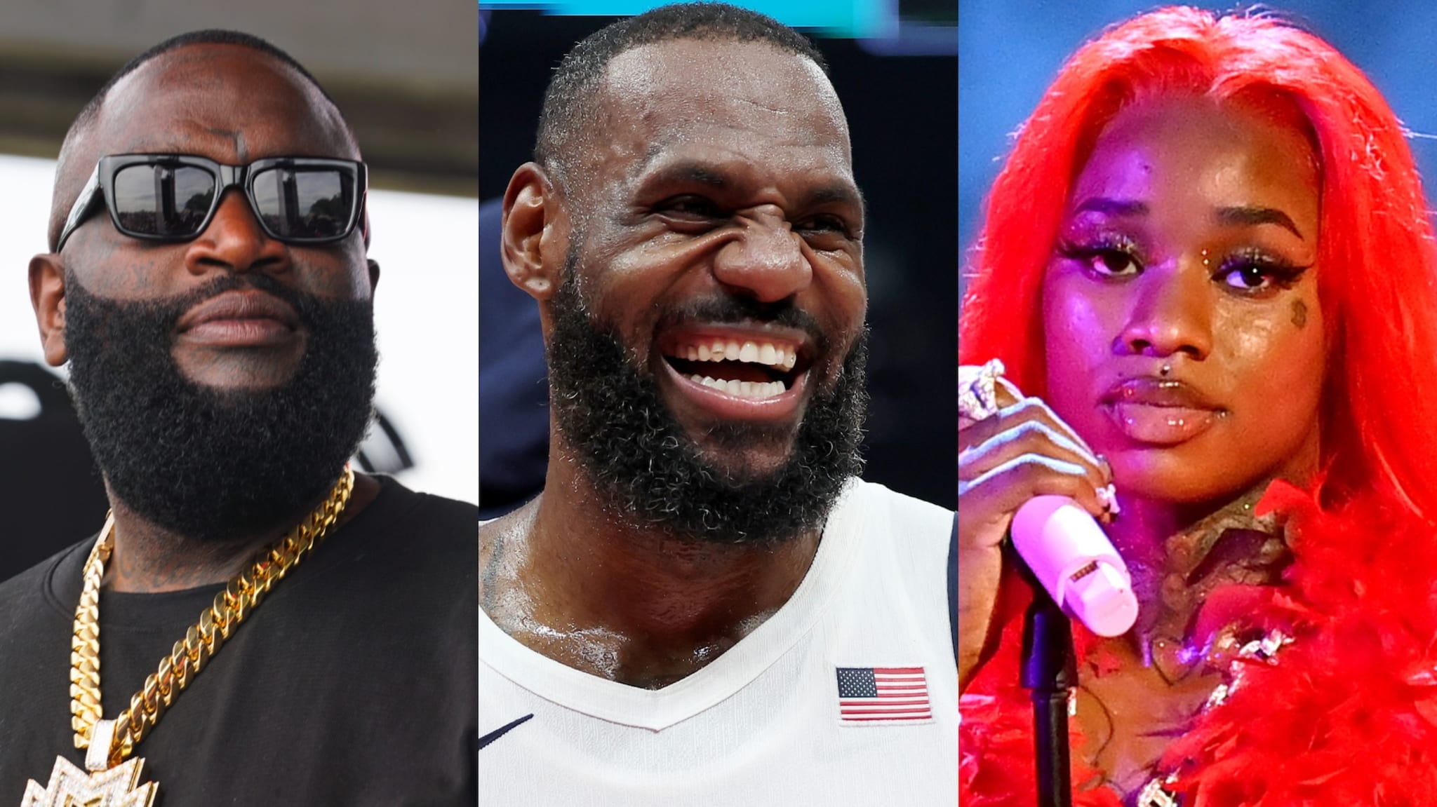 Rick Ross, LeBron James, Sexyy Red