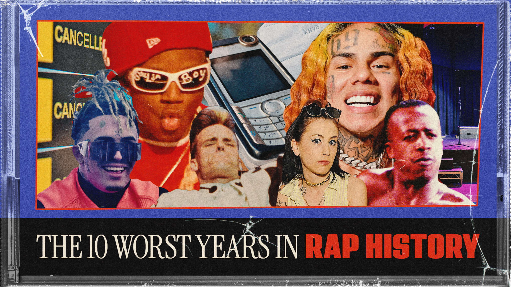Soulja Boy, 6ix9ine, MC Hammer, cell phone, and more rappers