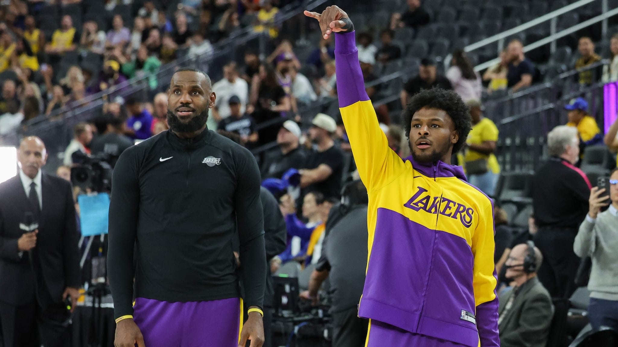 LeBron and Bronny