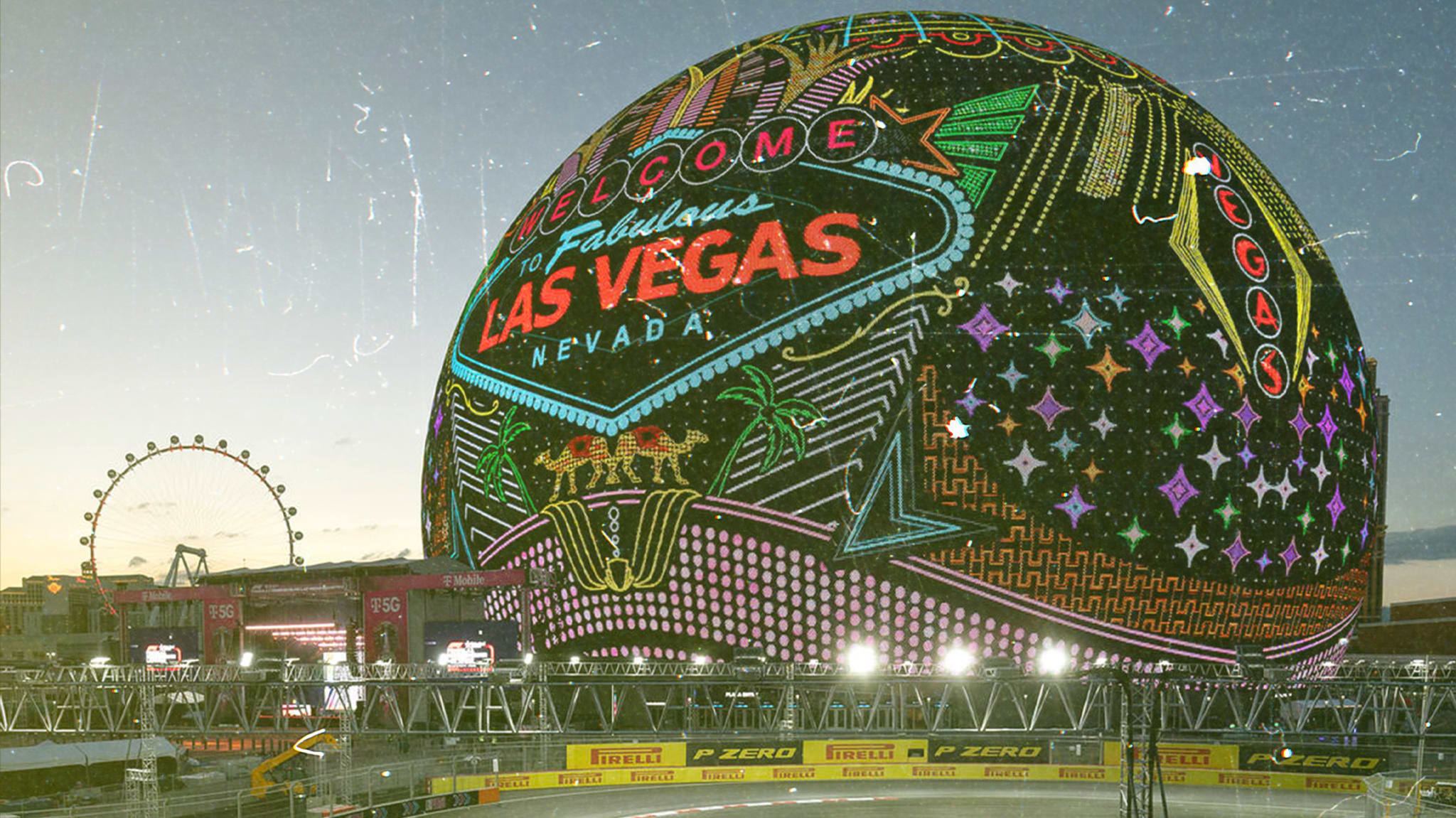 Events During The Formula 1 Heineken Silver Las Vegas Grand Prix