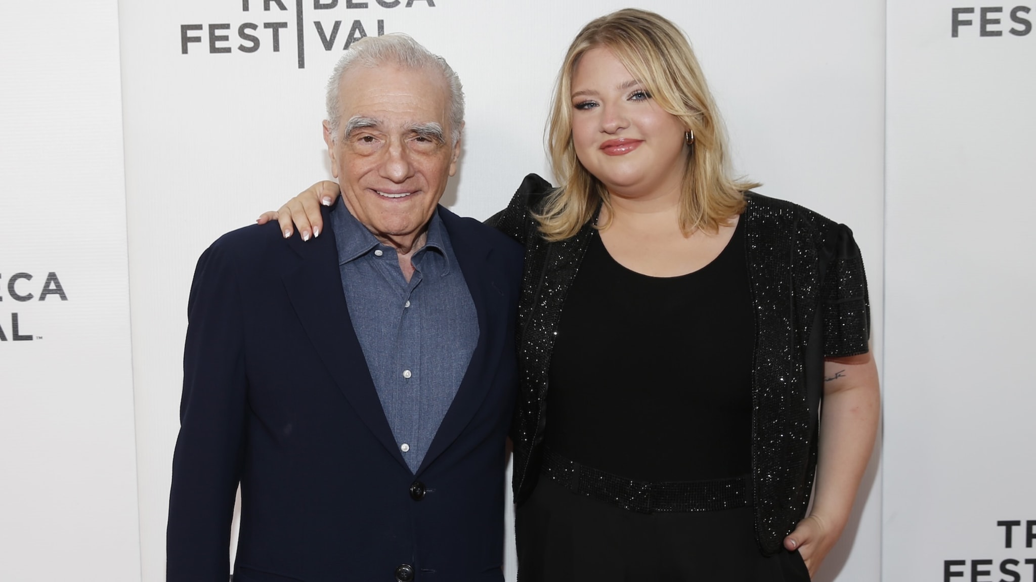 Martin and Francesca Scorsese