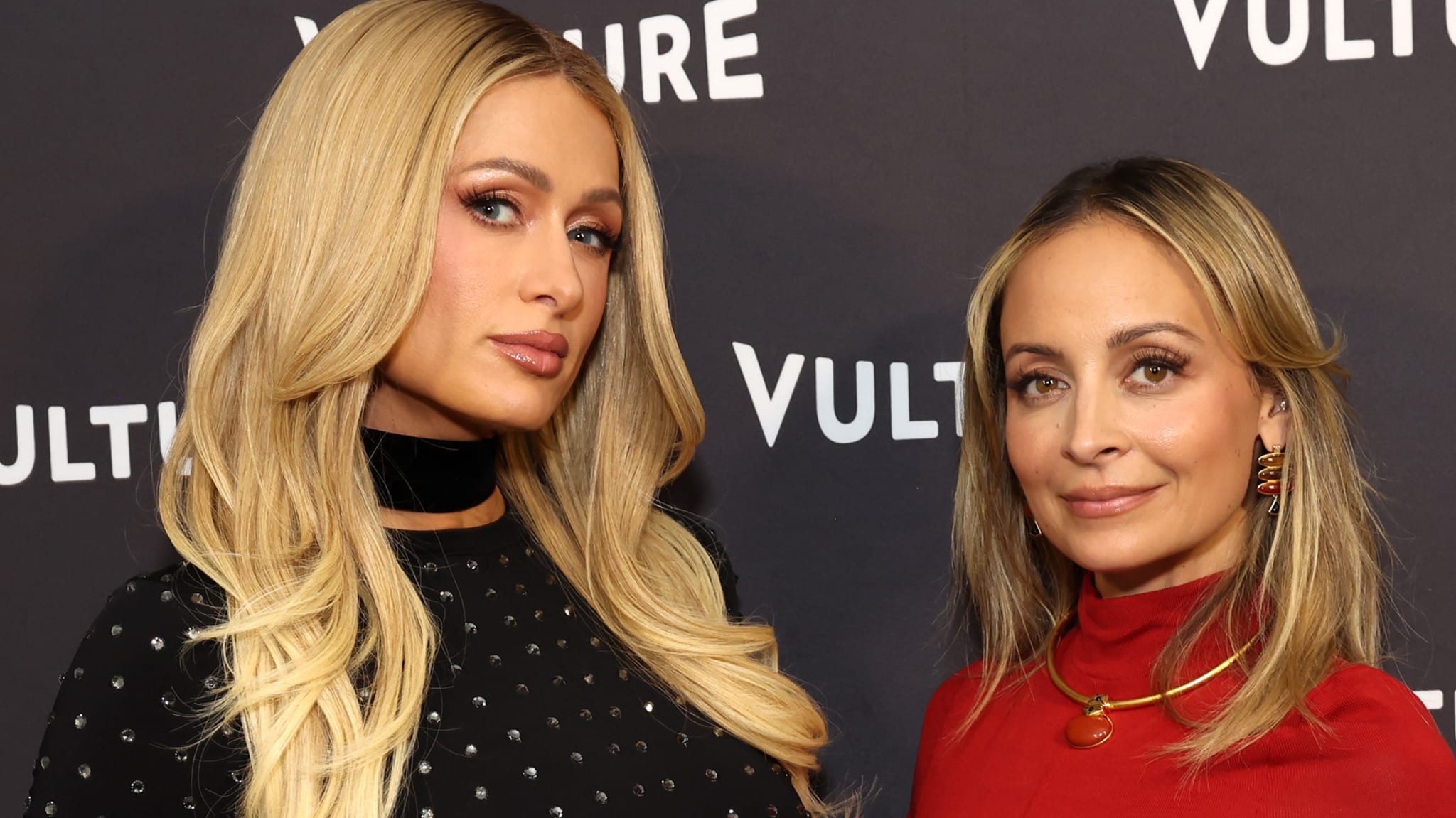 (L-R) Paris Hilton and Nicole Richie attend New York Magazine's Vulture Festival at NYA EAST on November 17, 2024 in Los Angeles, California. 