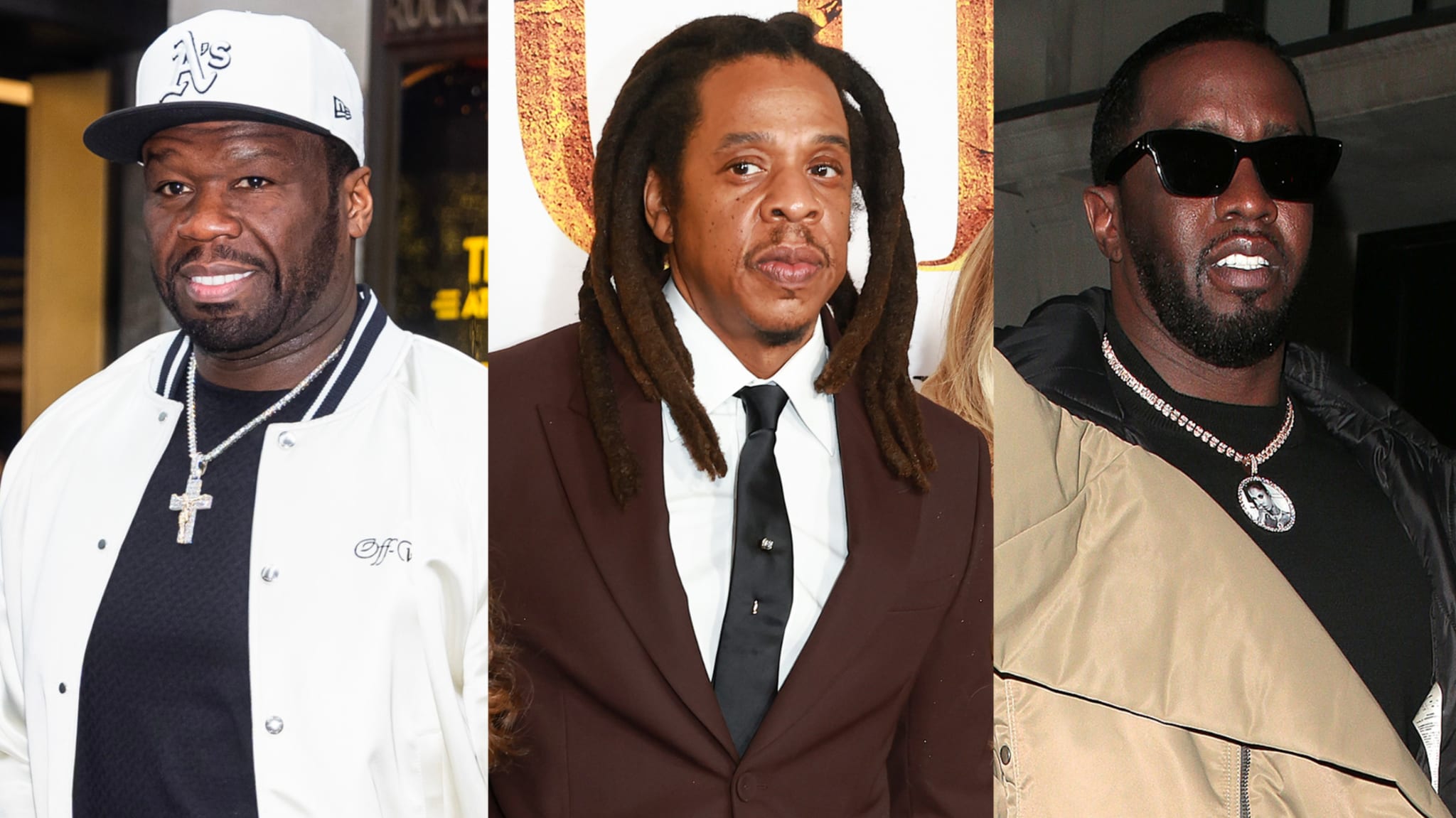 50 Cent Shares AICreated Video of JayZ and Diddy Gettin...