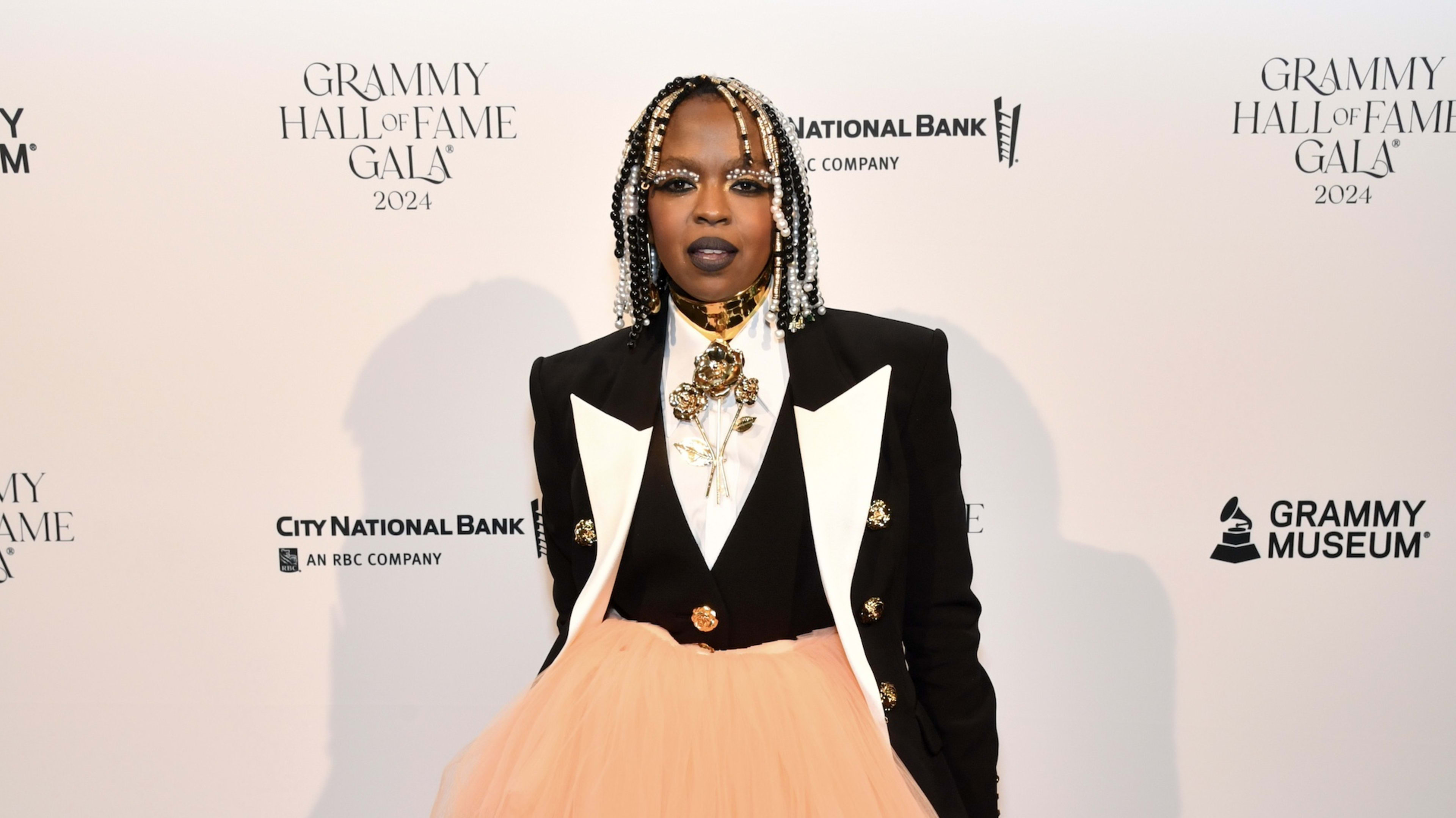 : Lauryn Hill attends GRAMMY Museum's Inaugural GRAMMY Hall Of Fame Gala