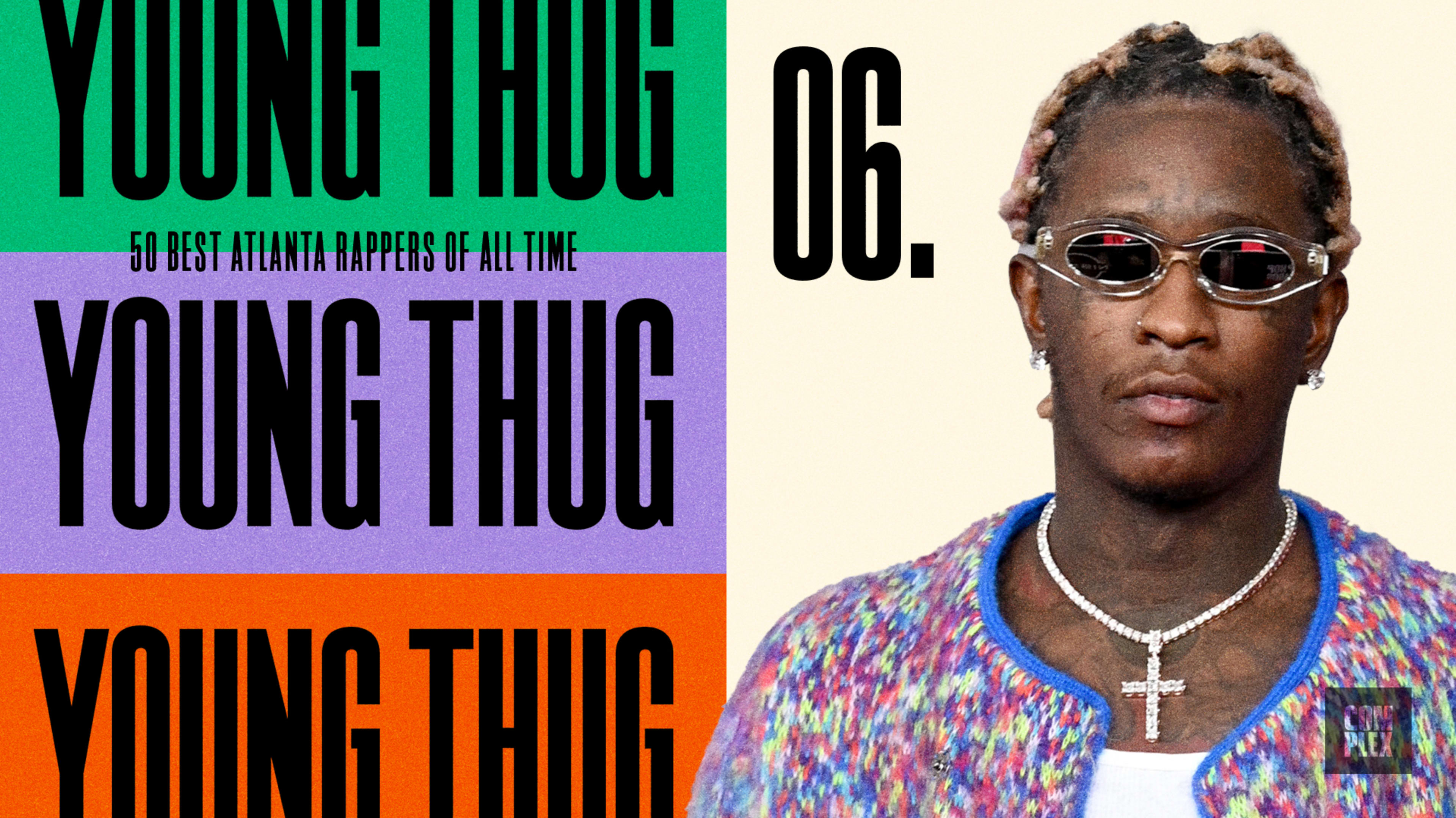 Young Thug with glasses 