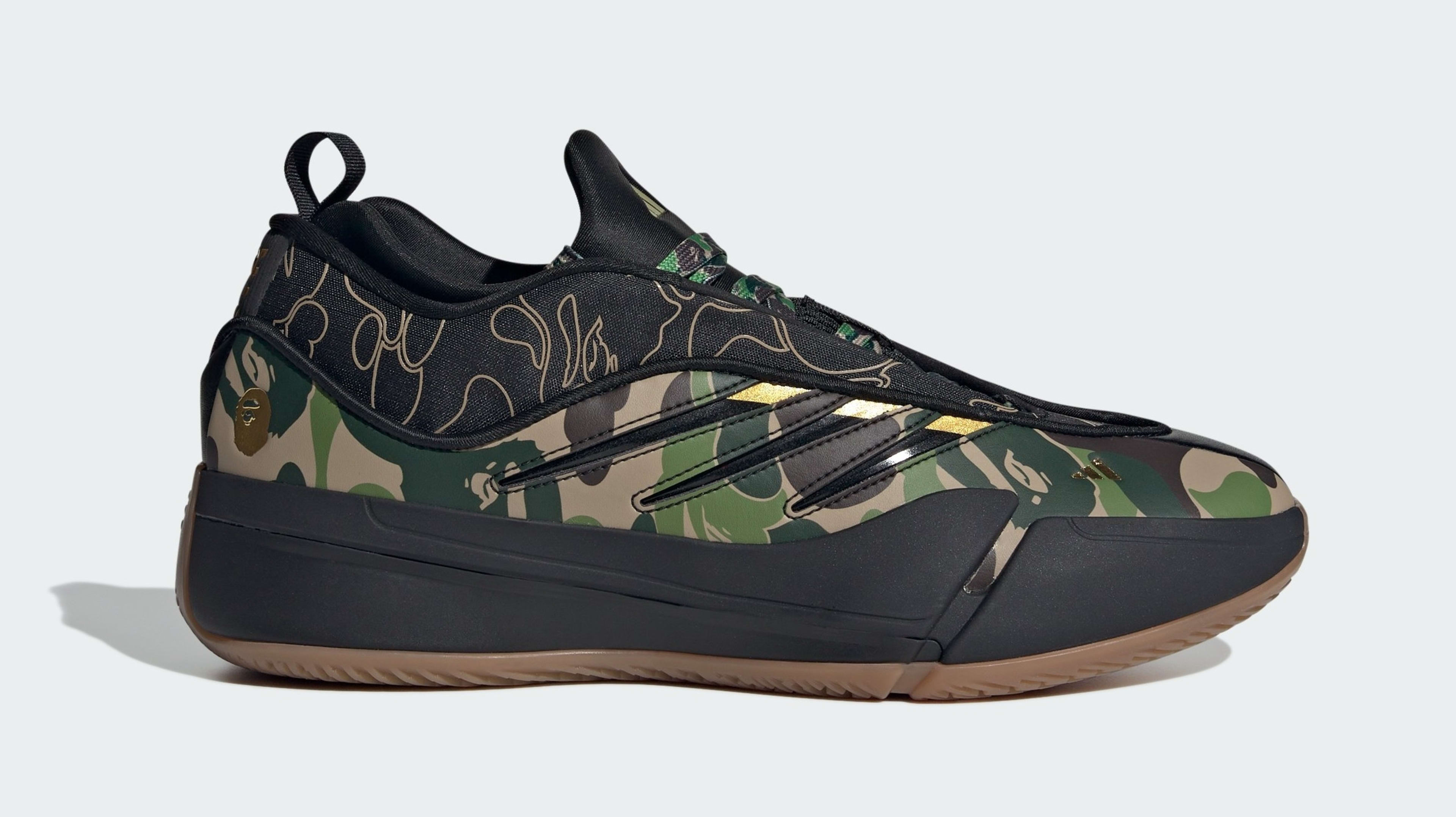 Bape x Adidas Dame 9