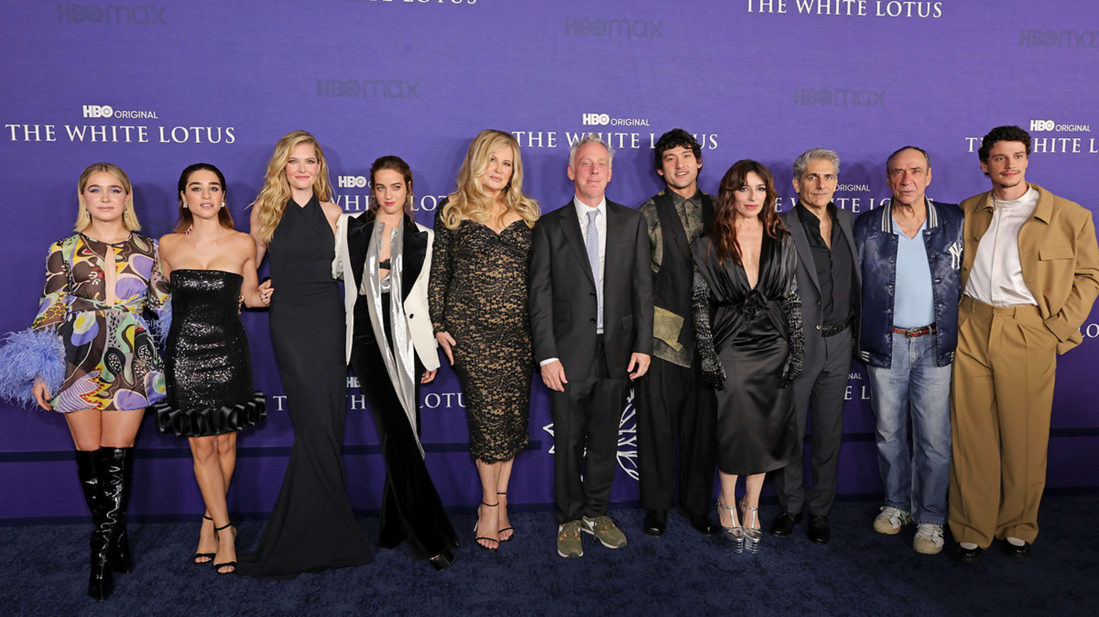 'The White Lotus' cast attends the Los Angeles Season 2 Premiere.