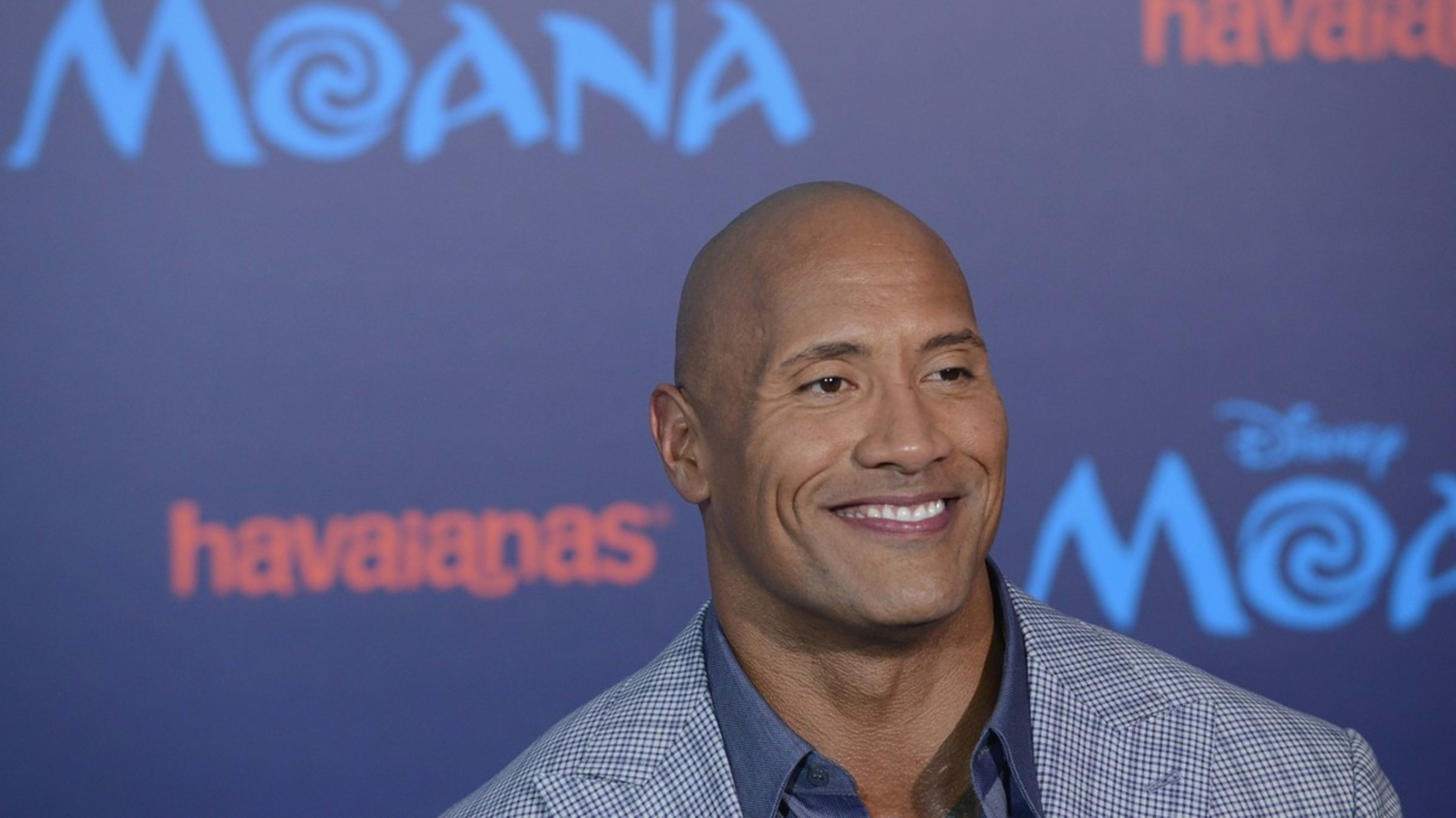 dwayne johnson live action moana