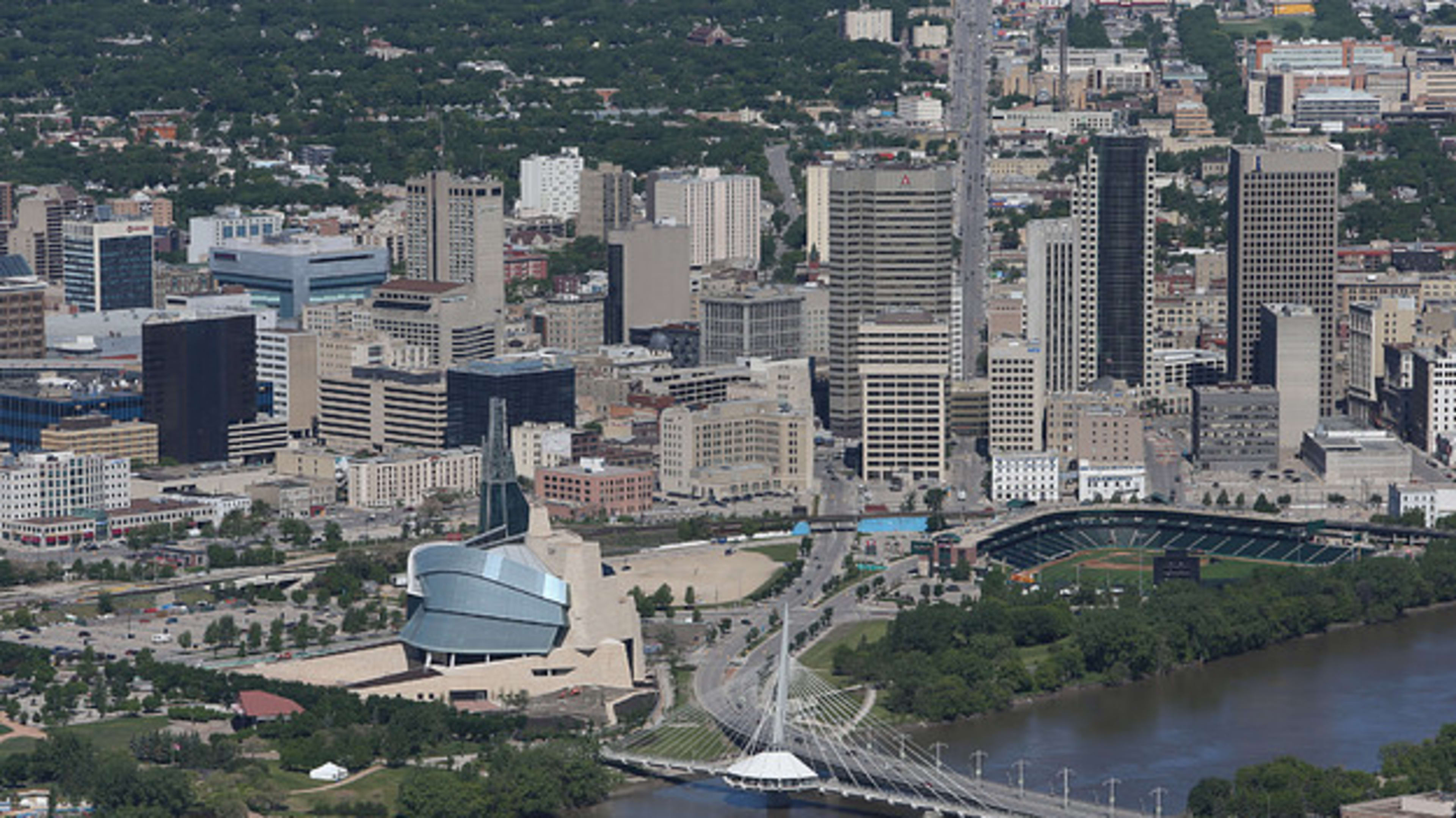 Winnipeg Manitoba skyline