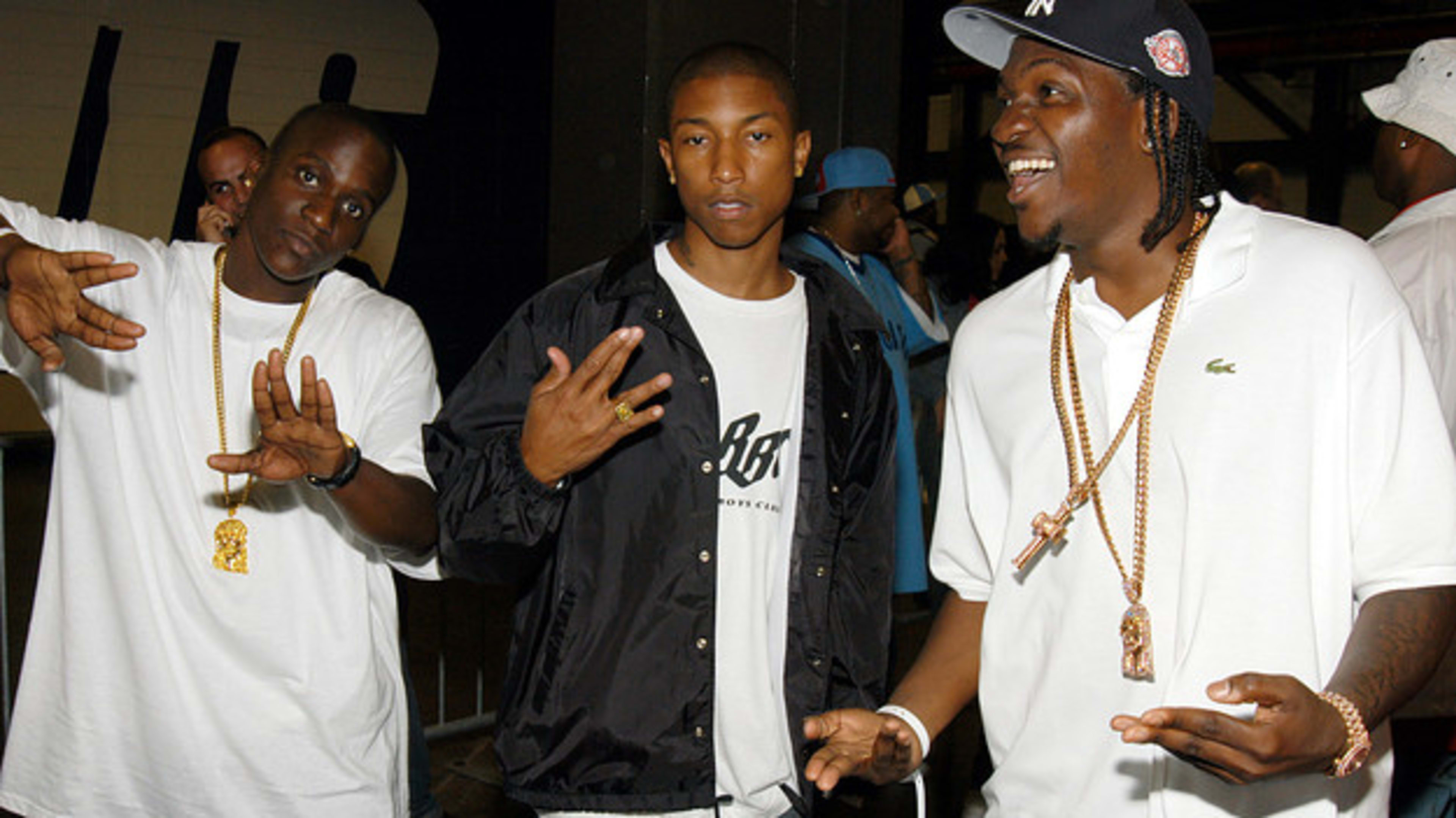 Pharrell and Clipse back in the day