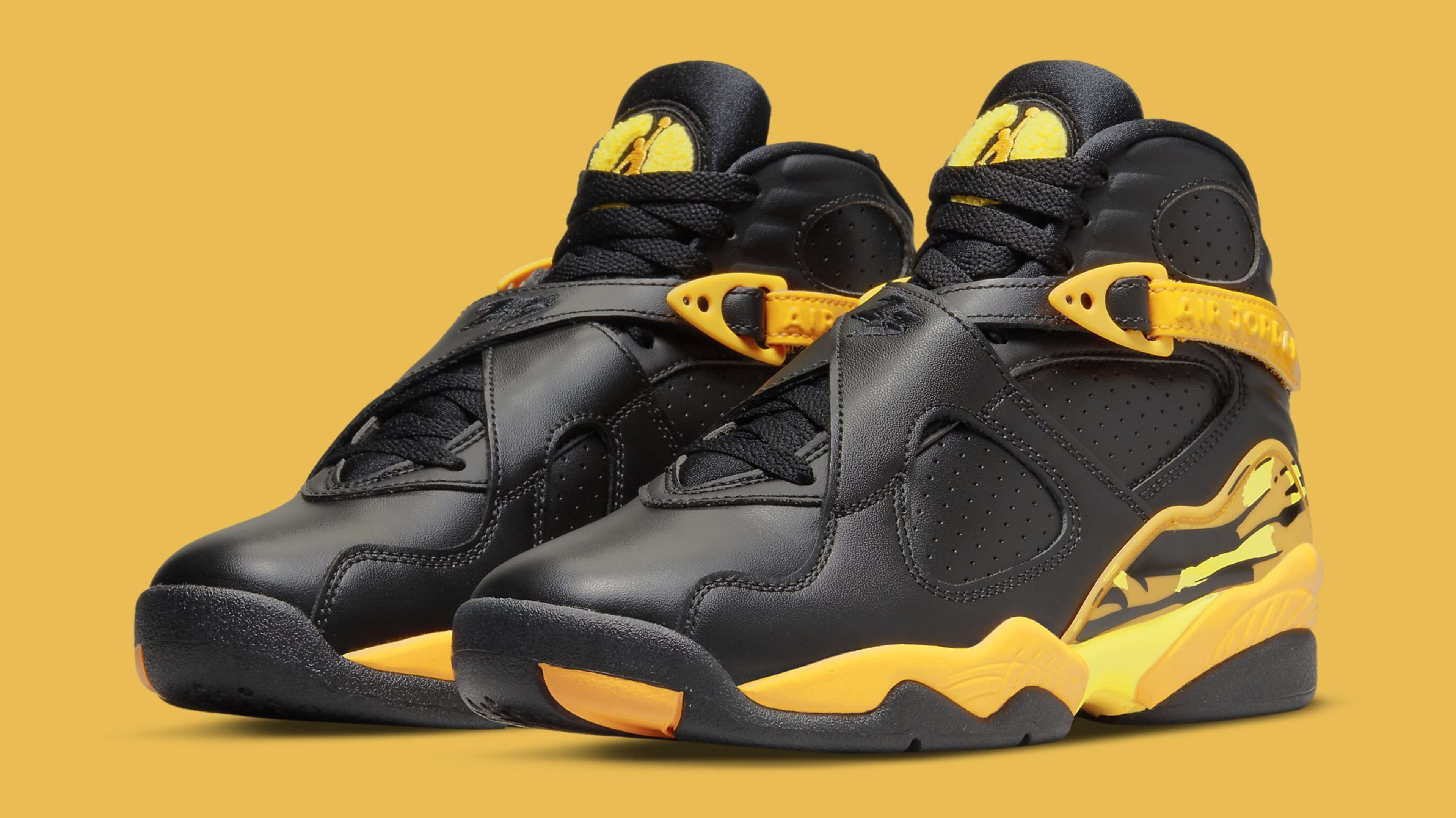 Air Jordan 8 Retro Women's 'Taxi/Opti-Yellow' CI1236 007 Pair