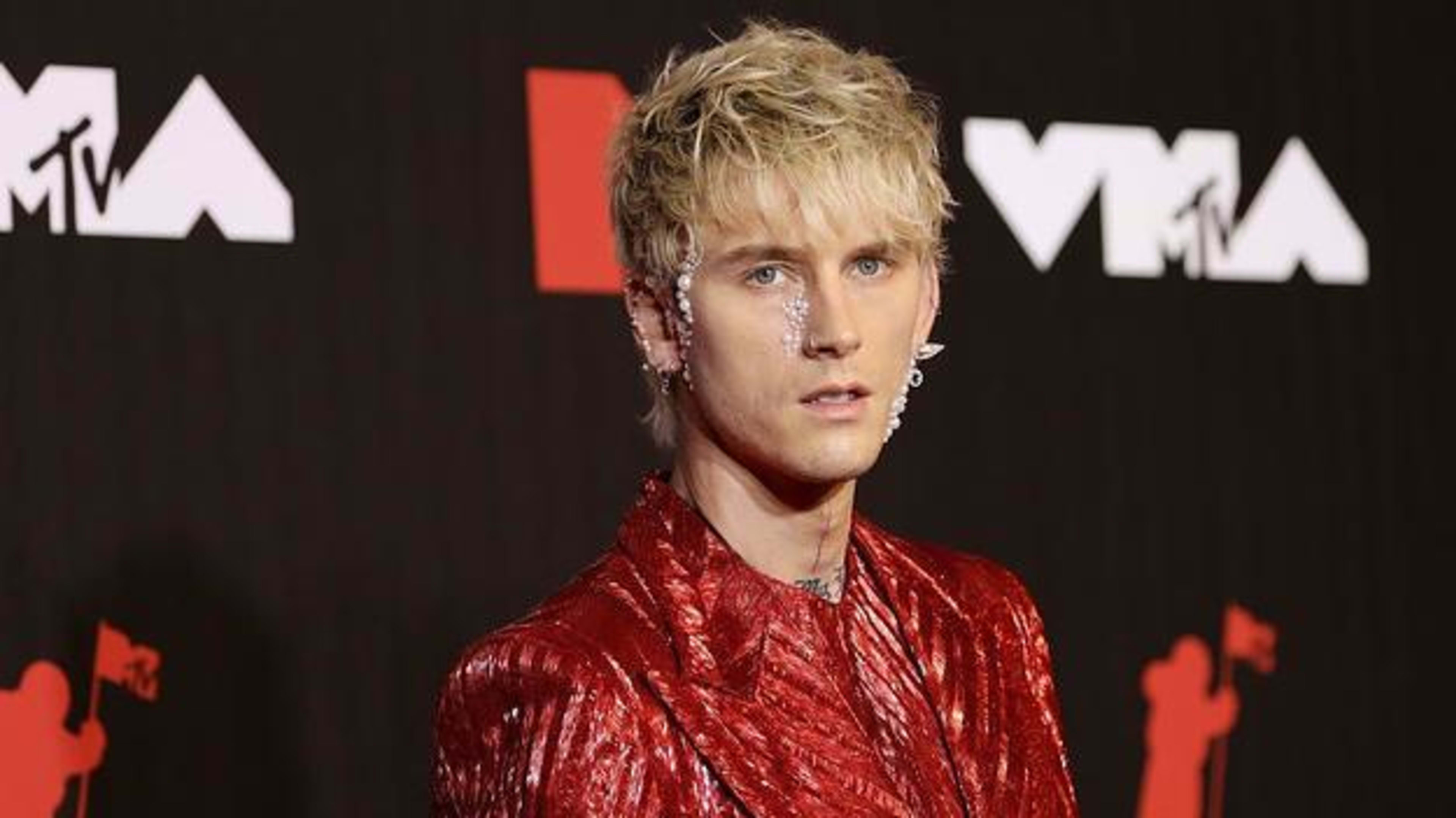 Machine Gun Kelly attends the 2021 MTV Video Music Awards at Barclays Center