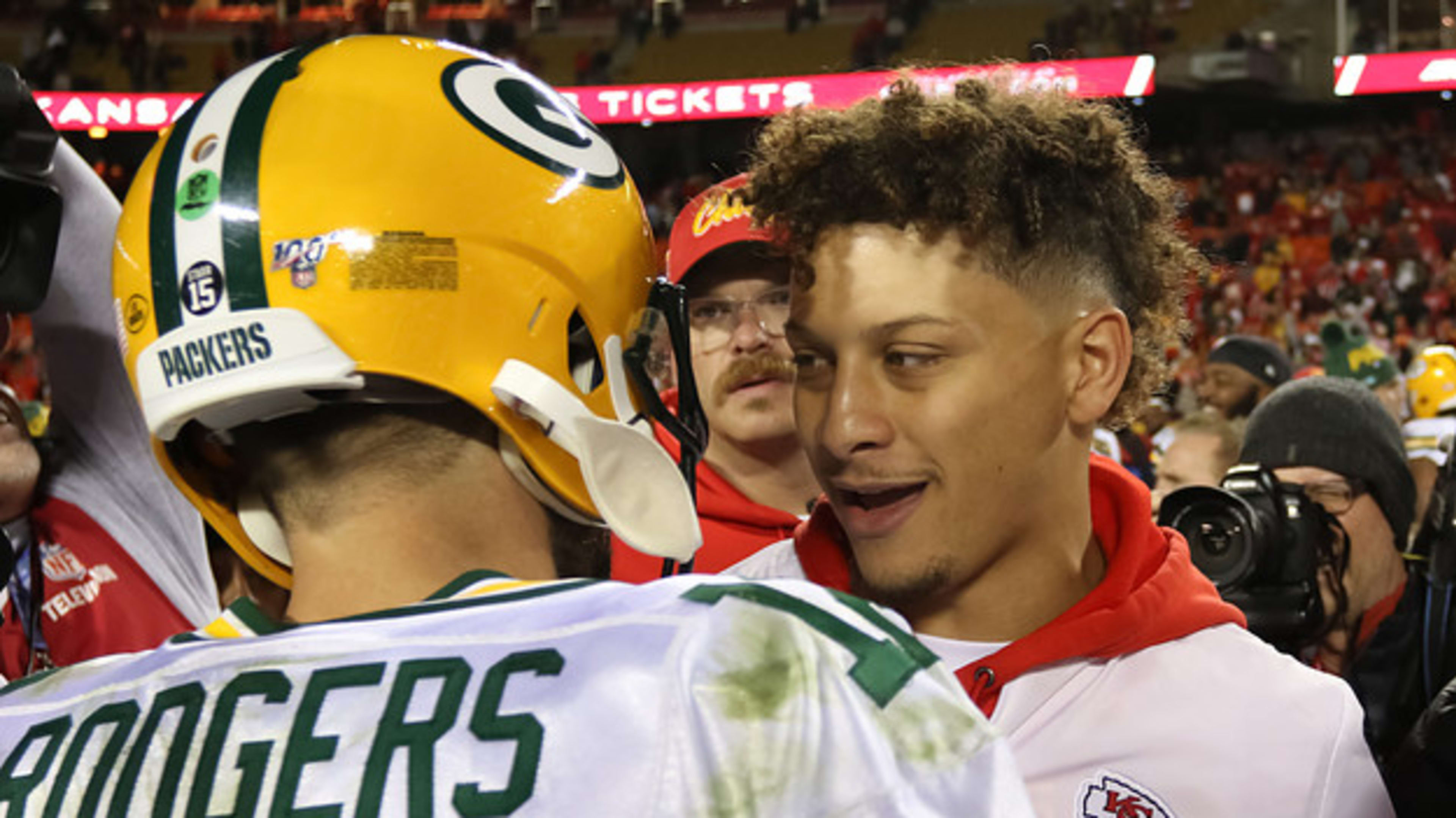 Rodgers and Mahomes