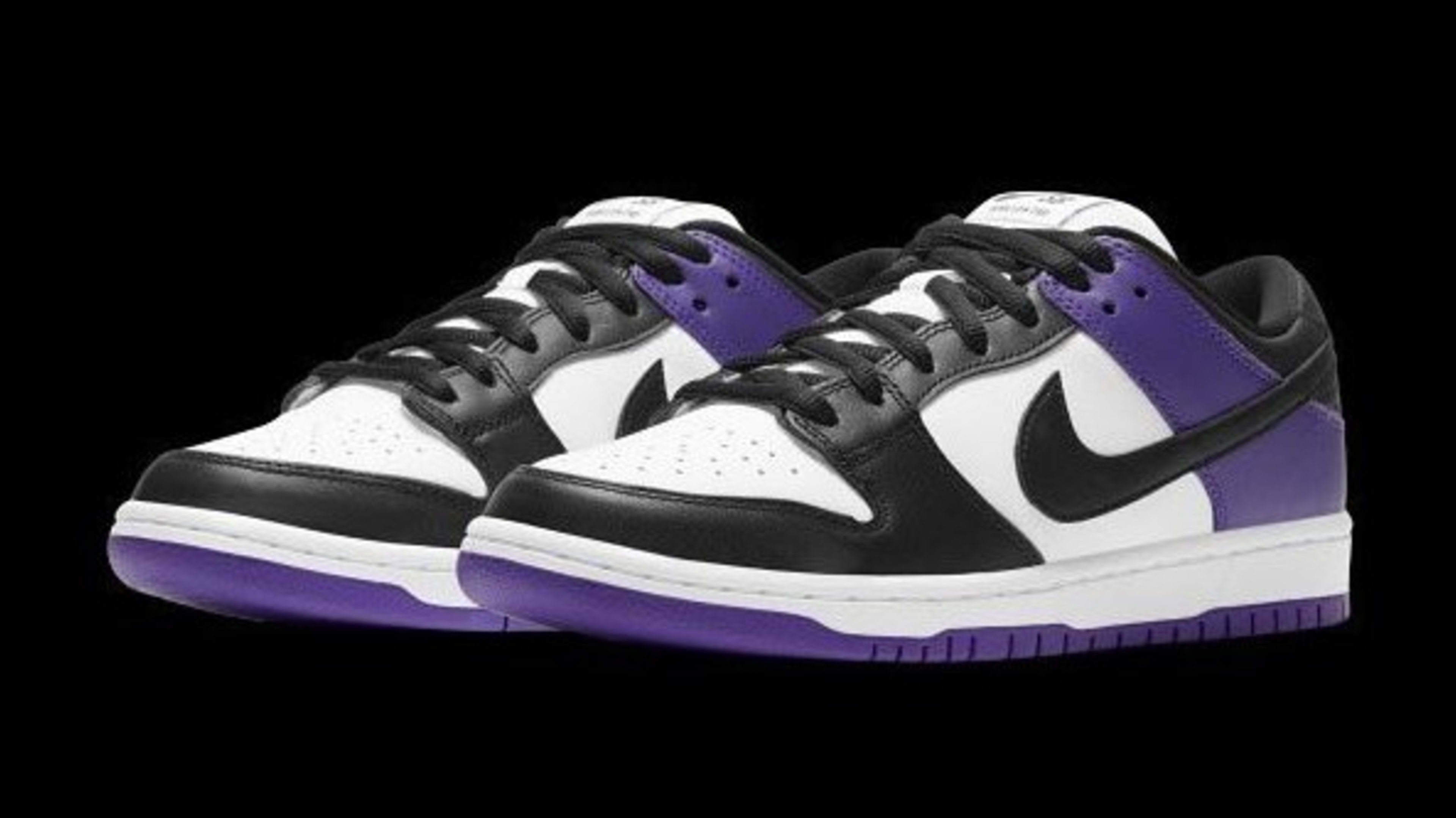 Nike SB Dunk Low Court Purple Release Date BQ6817 500 Pair