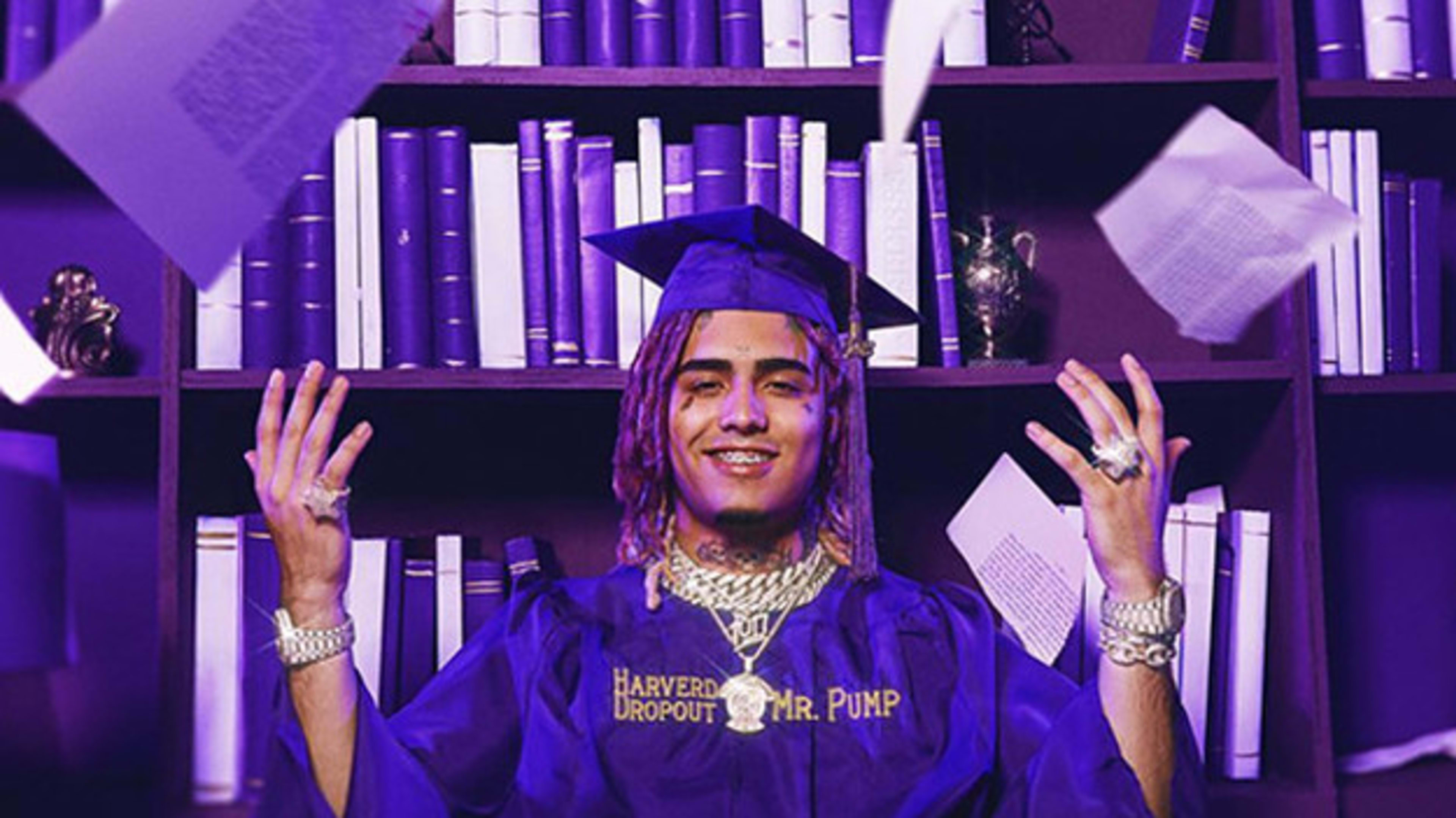 This is a photo of Lil Pump.