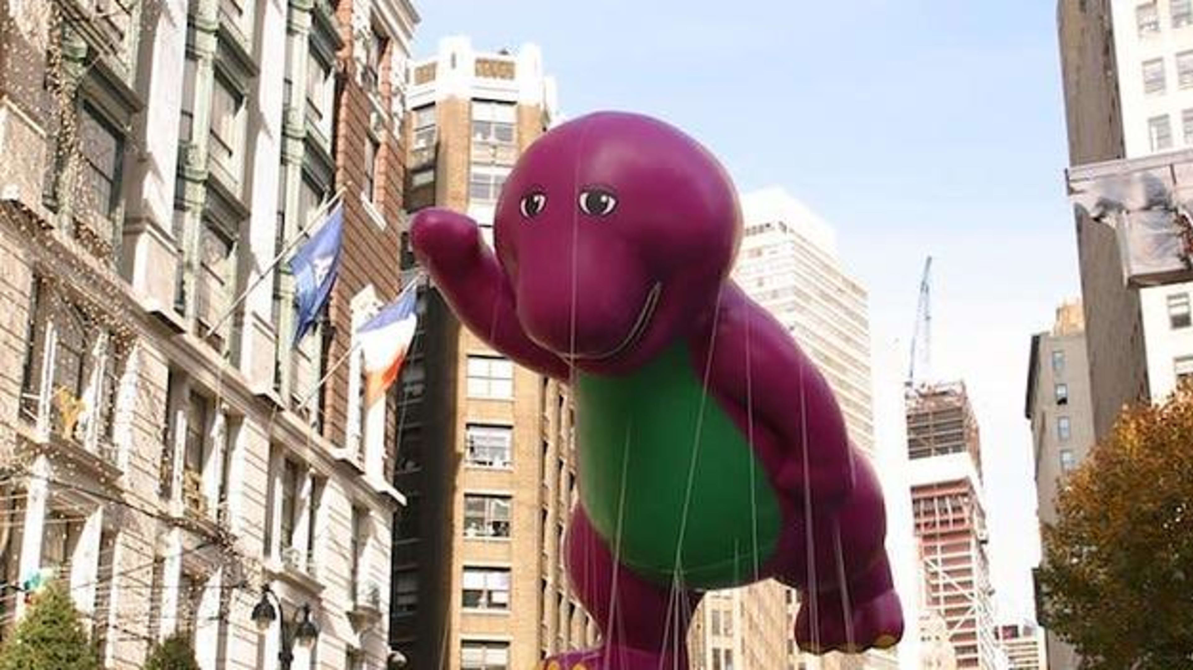 Barney float