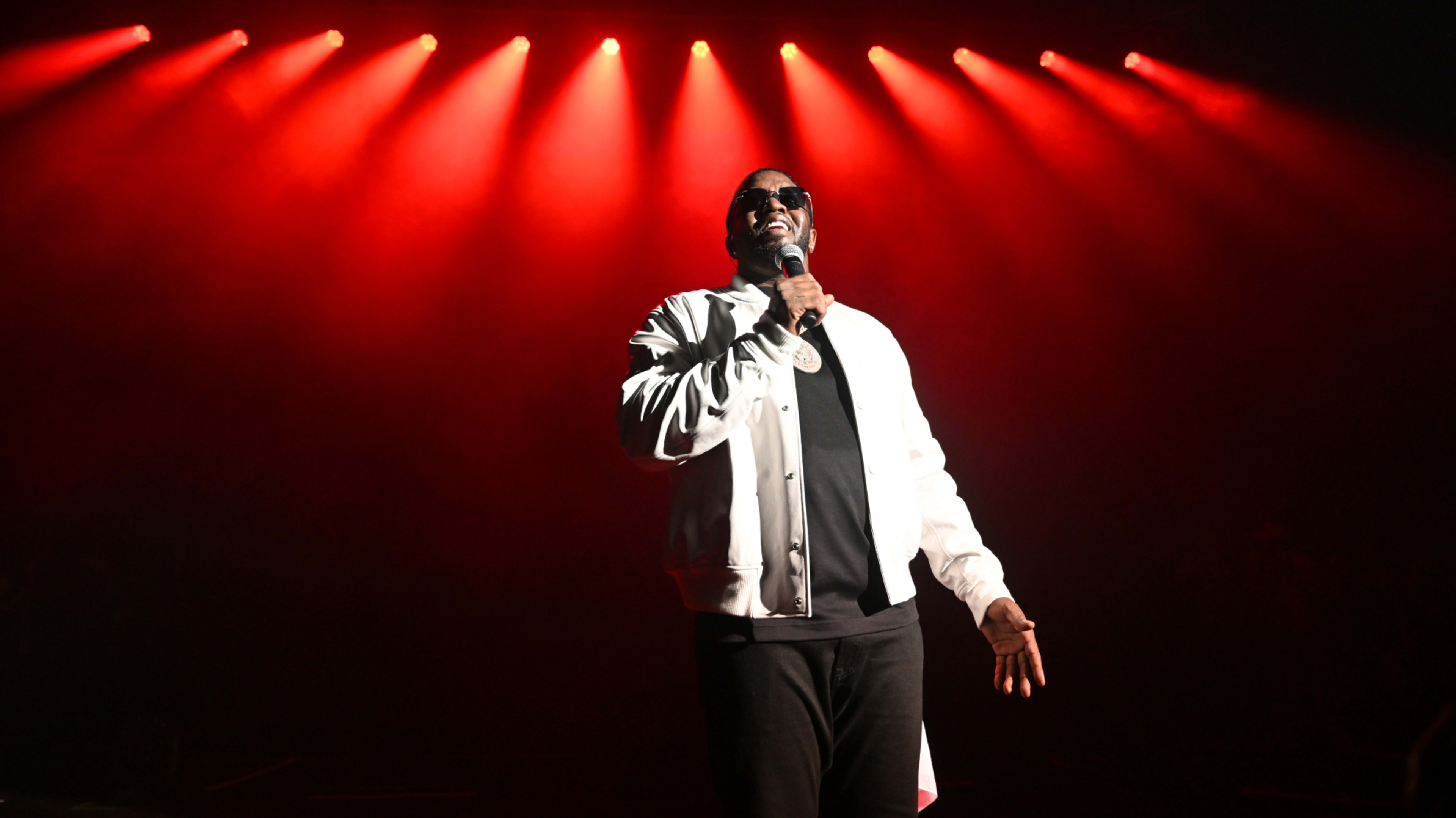 Diddy performs live