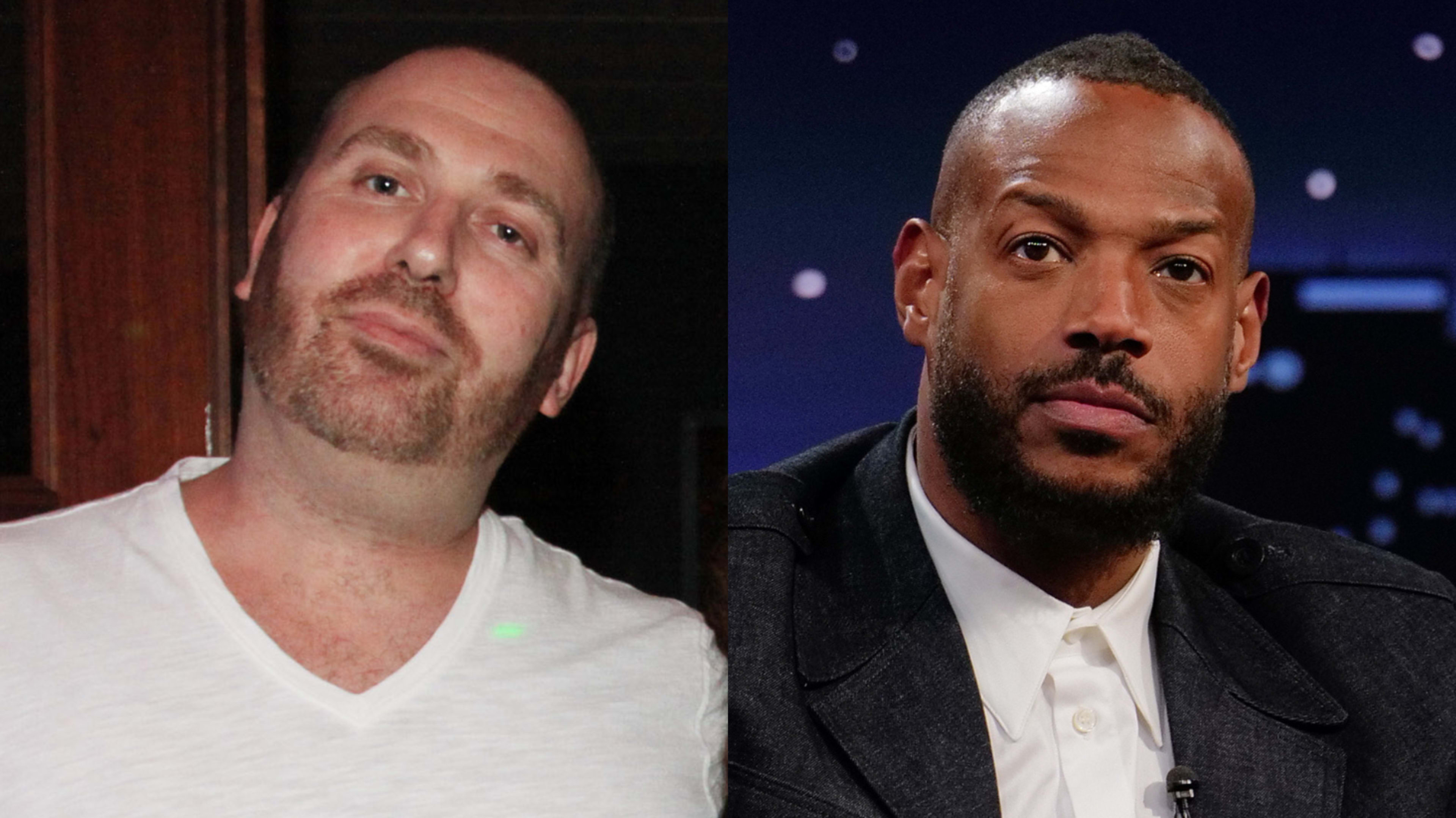 DJ Vlad and Marlon Wayans attending separate events.