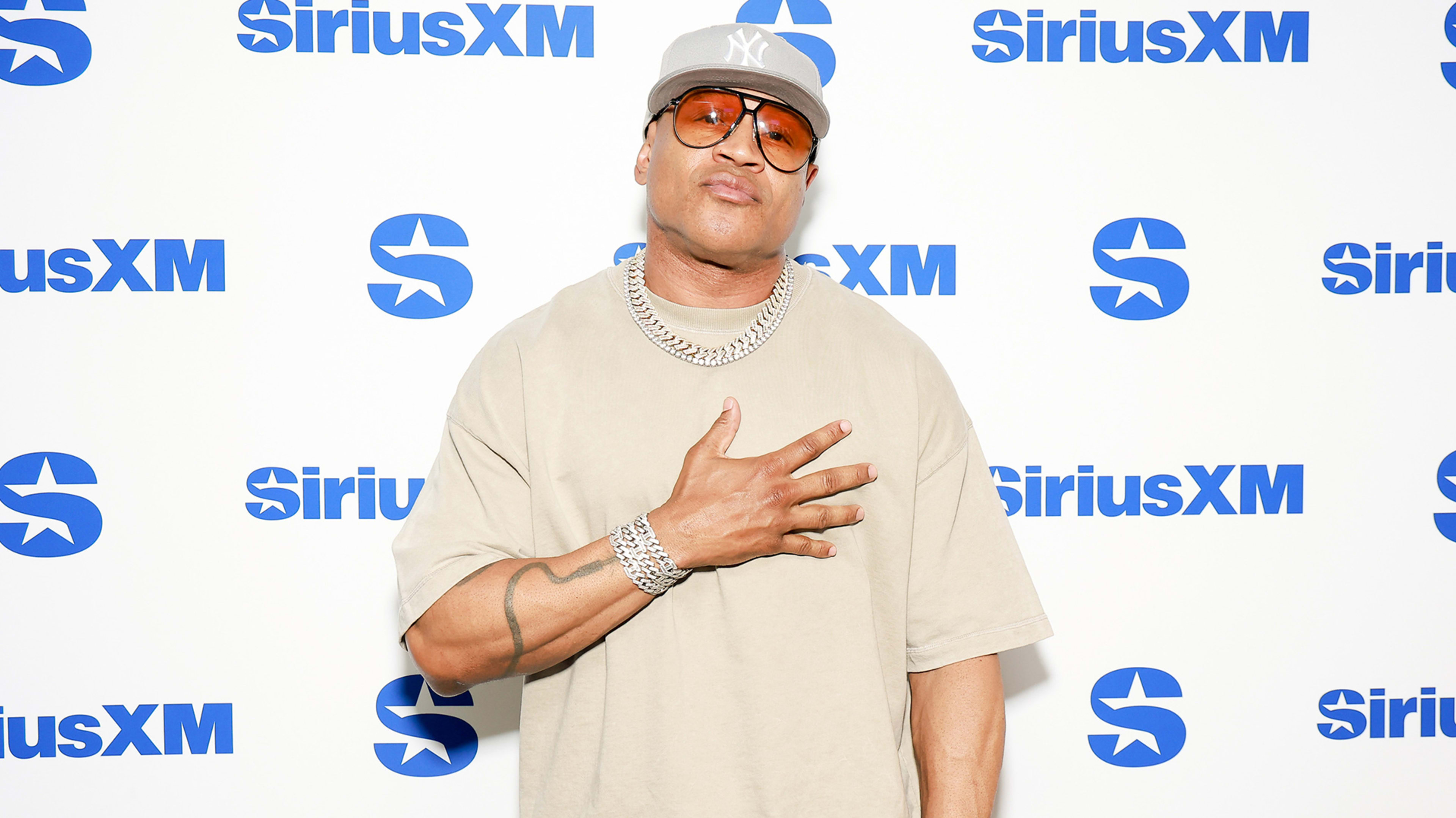 LL Cool J visits SiriusXM studios on August 26, 2024