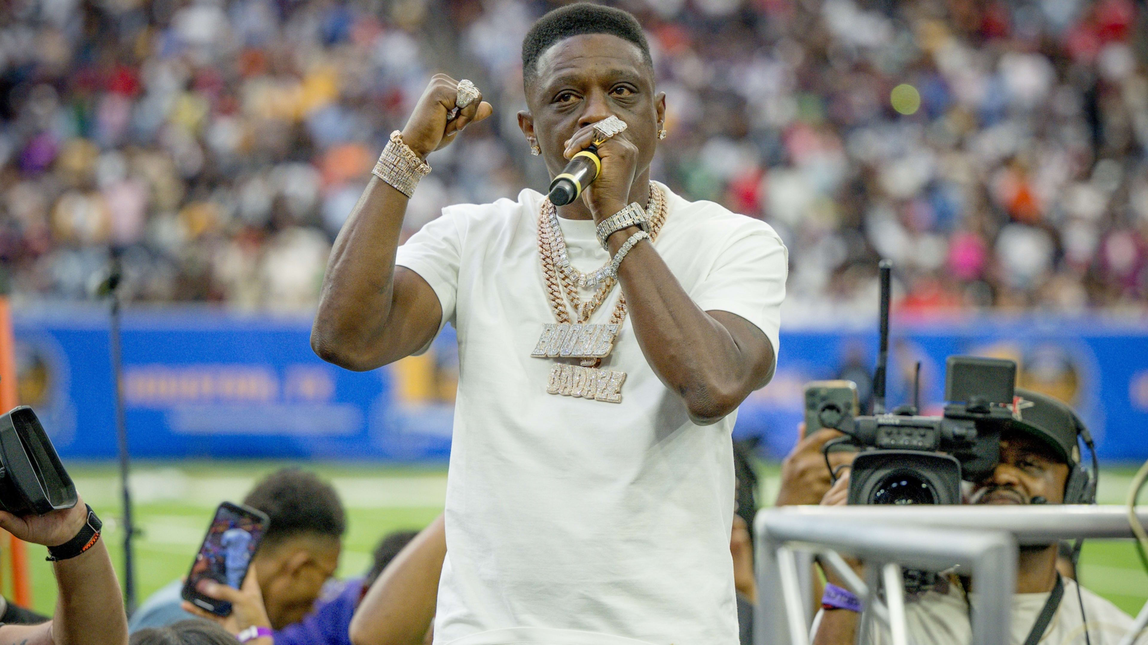 Boosie Badazz performing