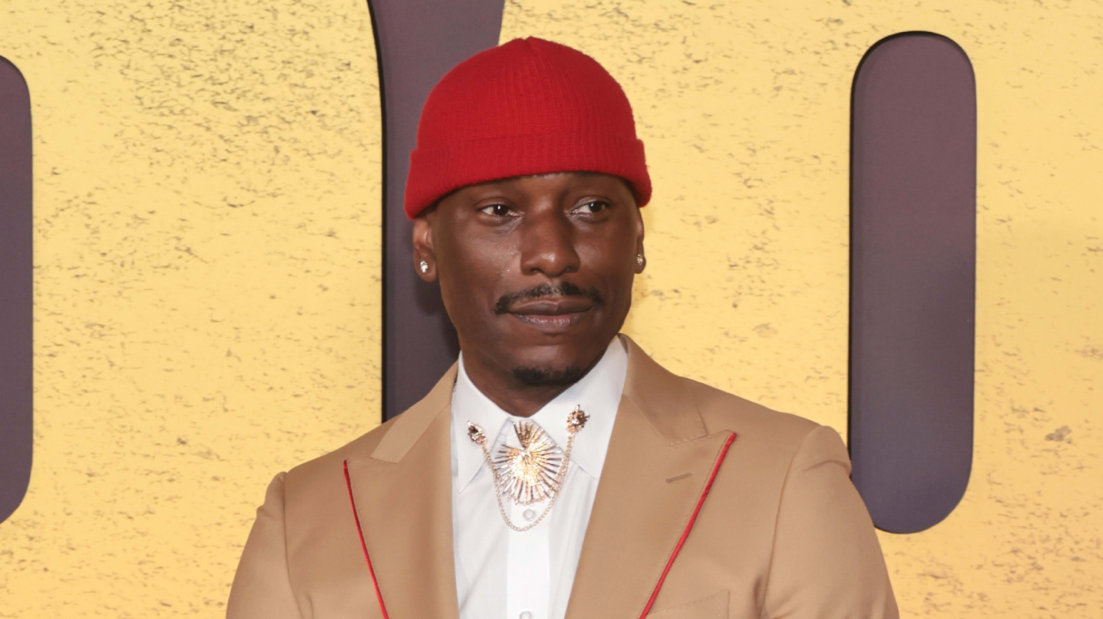 Tyrese Gibson attends the world premiere of Lionsgate's "1992" at Regal LA Live on August 27, 2024 in Los Angeles, California