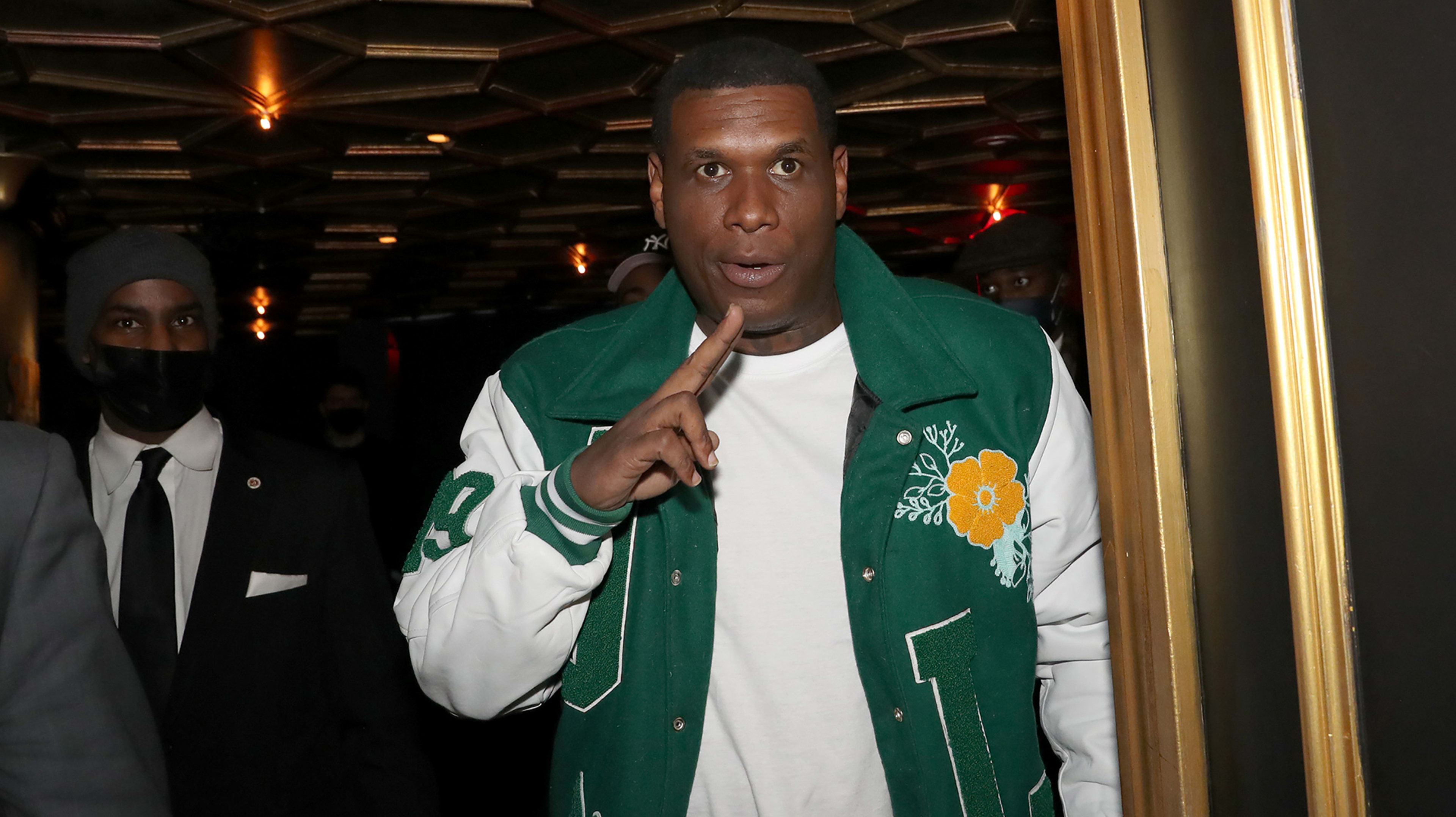 Jay Electronica backstage at Sony Hall in New York City. 