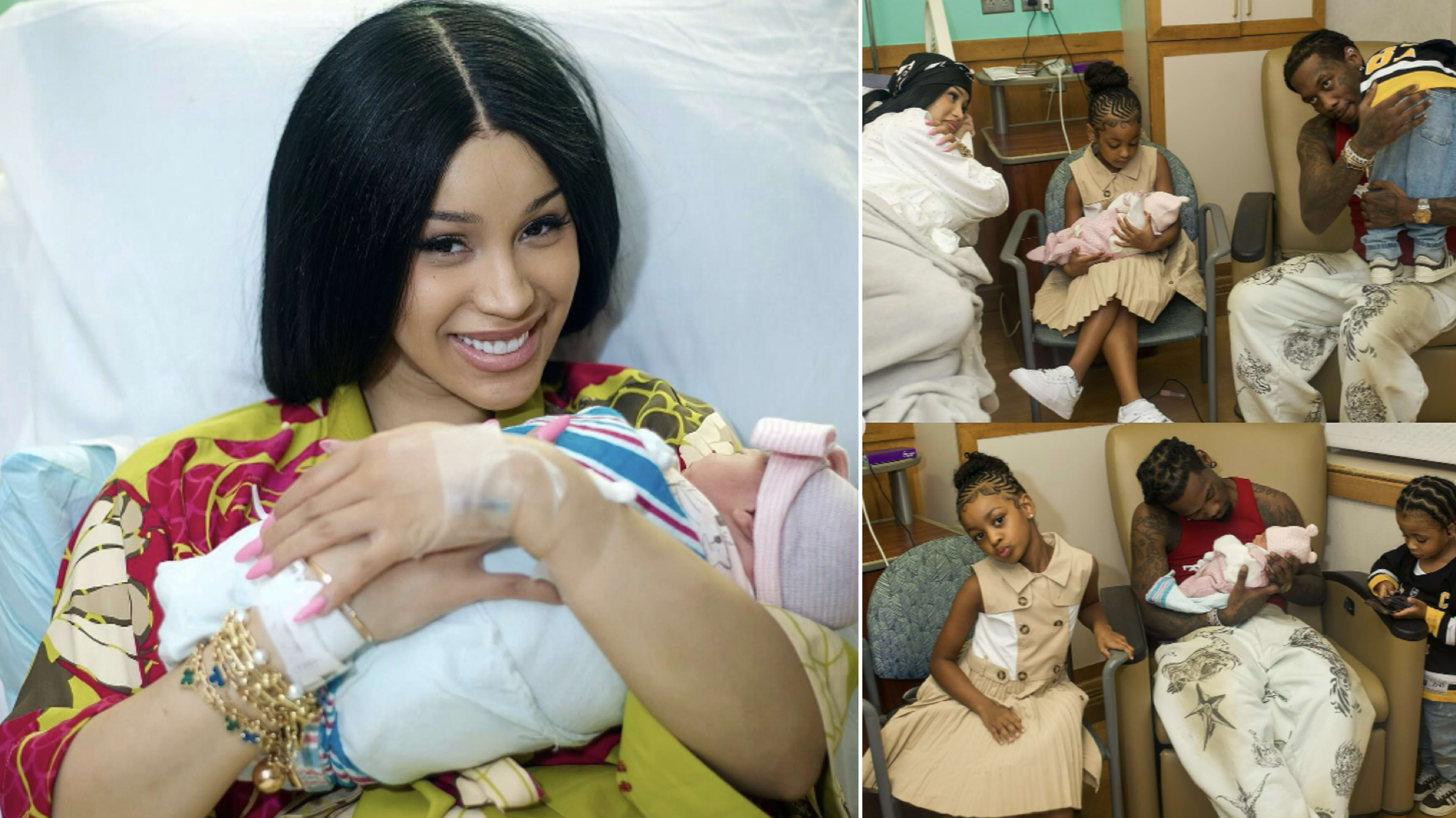 Cardi B gives birth to third child