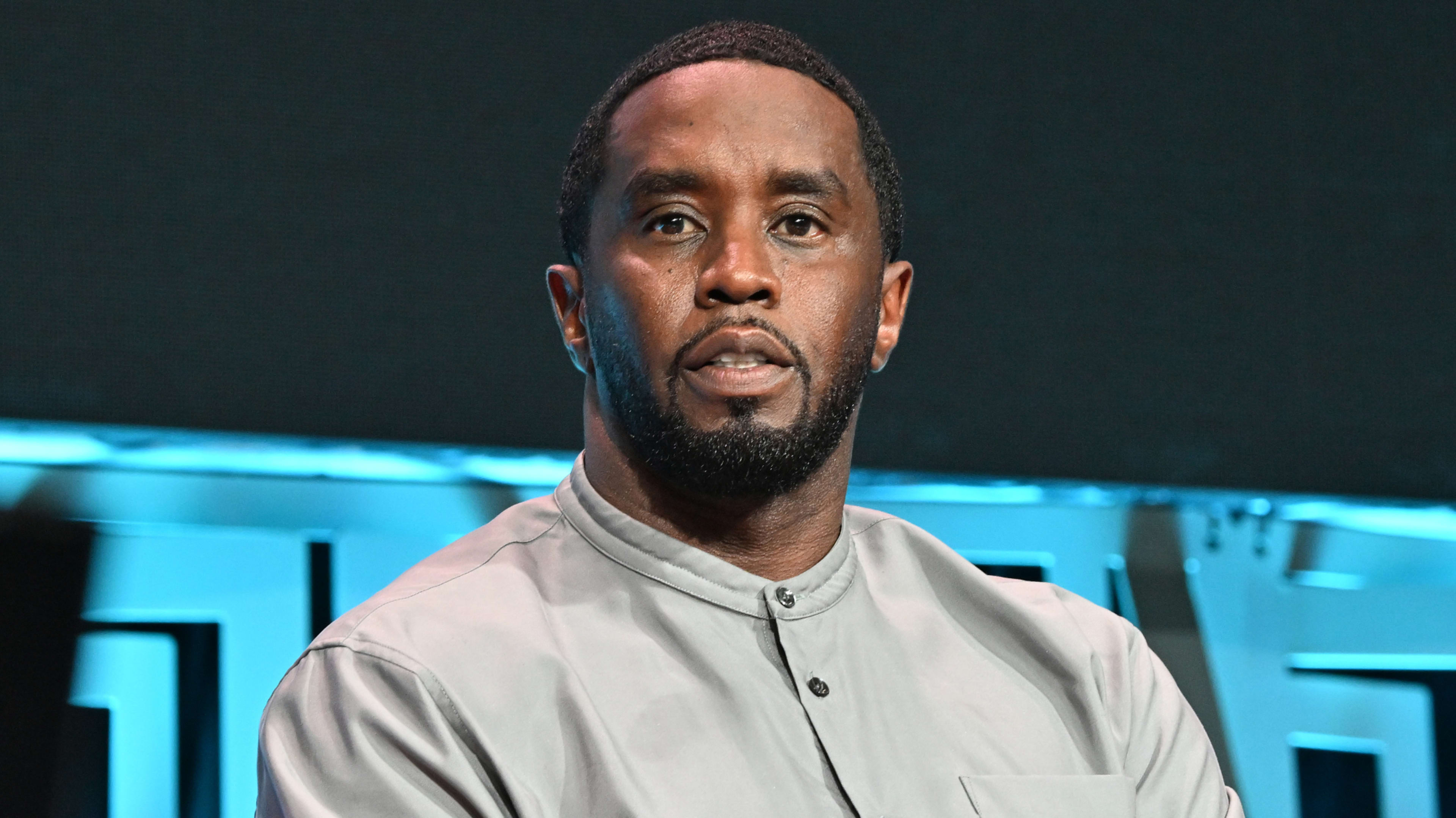 Diddy is seen at public event