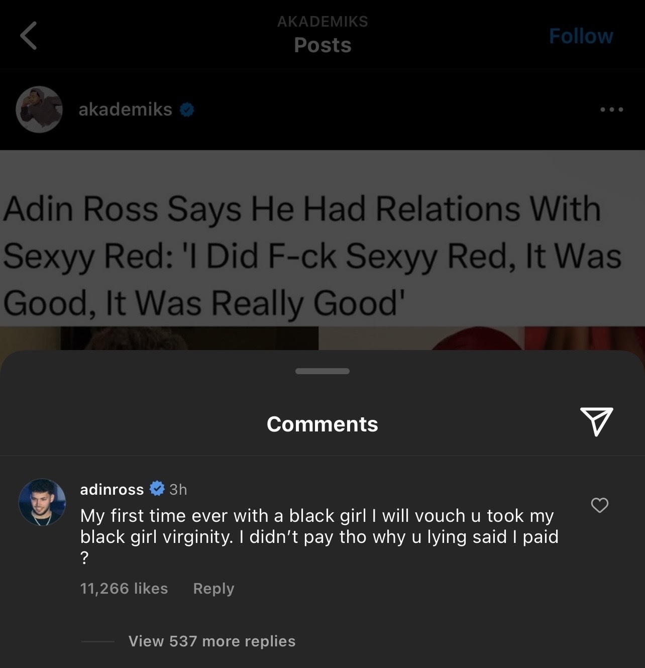 Sexyy Red Appears To Clown Adin Ross For Saying They Had Sex ‘you Paid Me To Take Yo Virginity