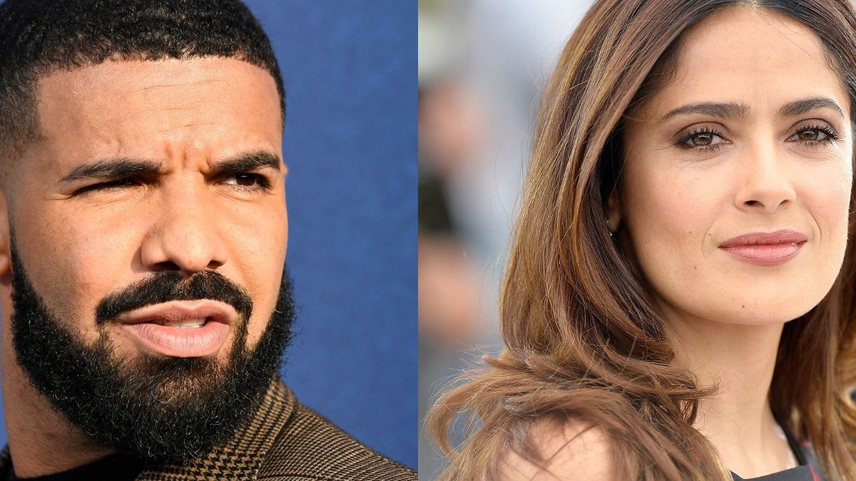 Drake Responds to Salma Hayek’s IG Thirst Trap Celebrating 25 Million Followers: 'Let's Get Her to 50M ASAP'