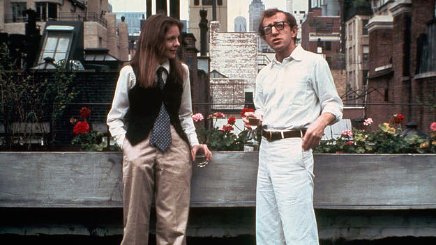 Woody Allen and Diane Keaton in Annie Hall