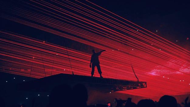 Kanye West Perfoms "Fade" At Madison Square Garden