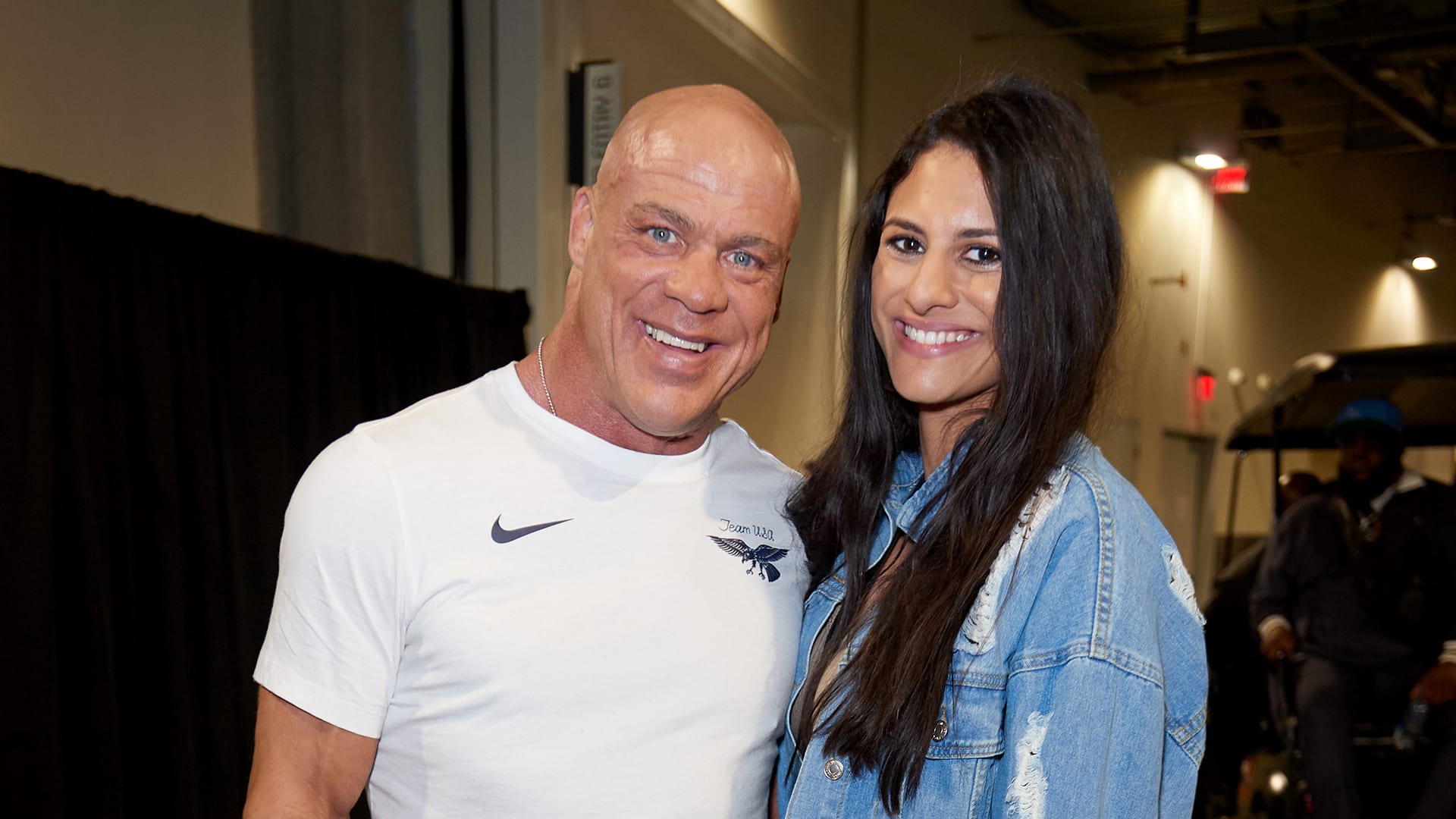 Kurt Angle Says He's 'In the Dog House' Following 'Hawk Tuah' Joke