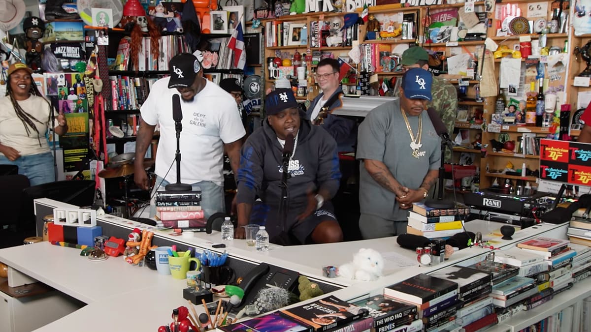 The Lox perform at NPR's Tiny Desk