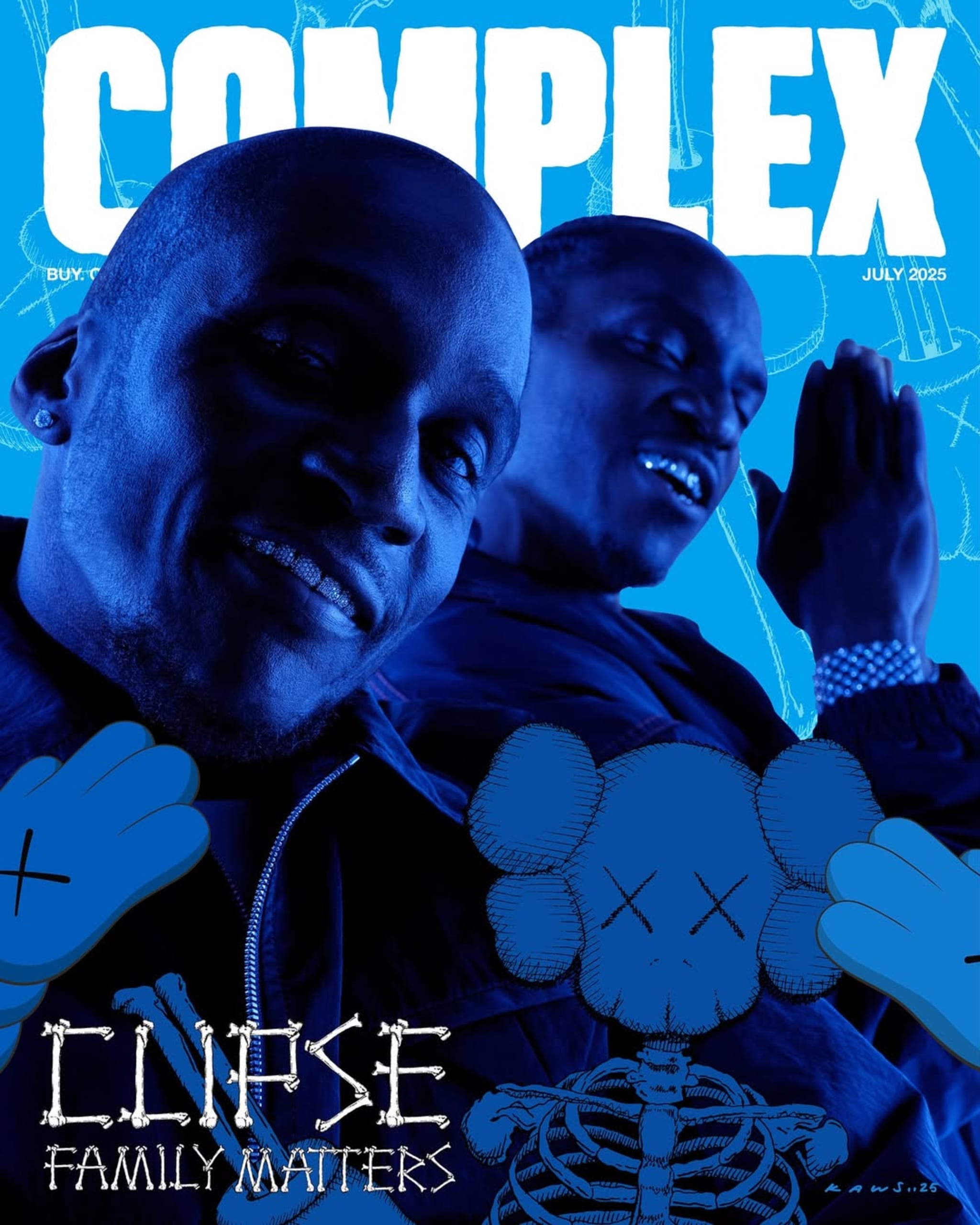 Clipse on the cover of Complex