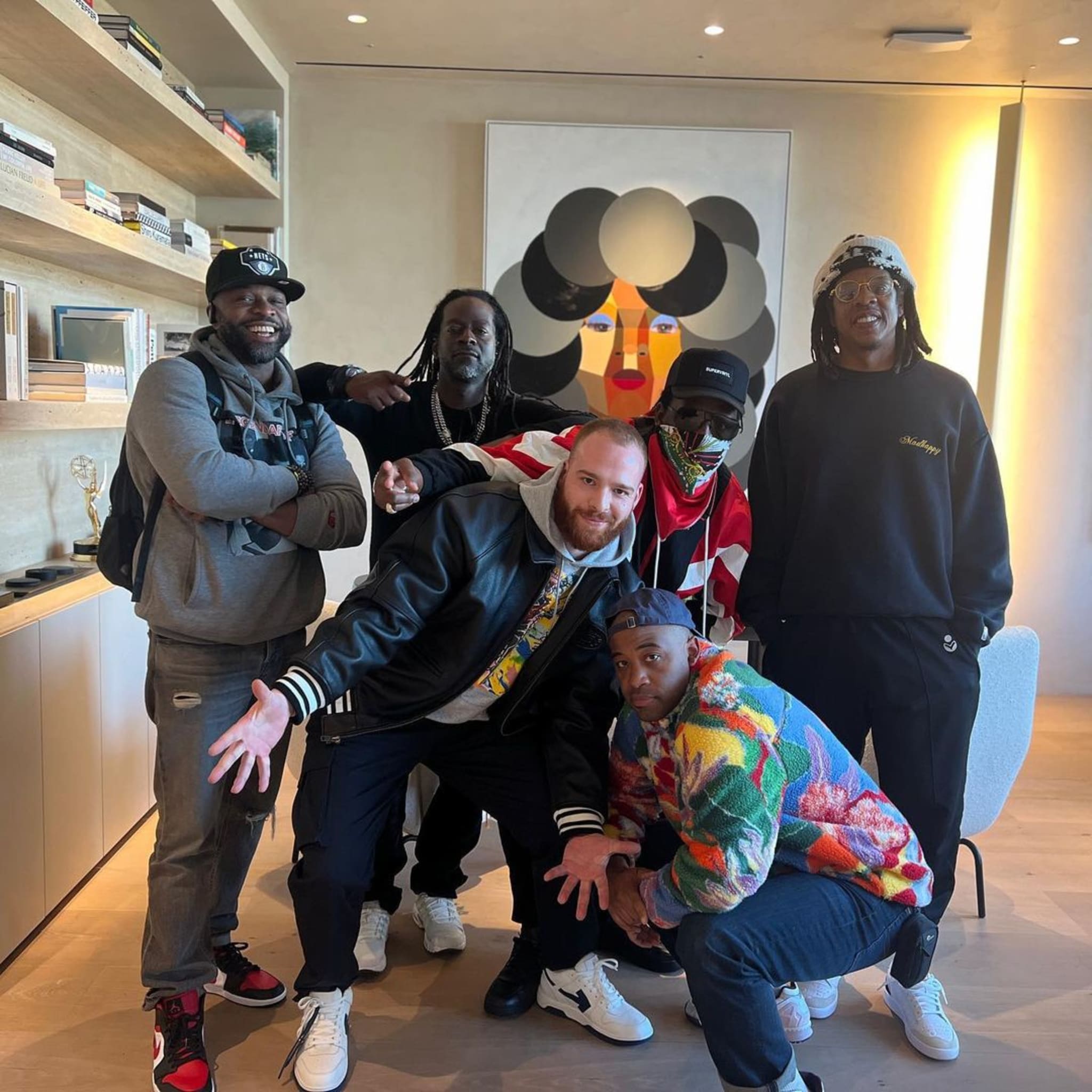 Nicholas Craven, Mach-Hommy, Jay Z in Los Angeles
